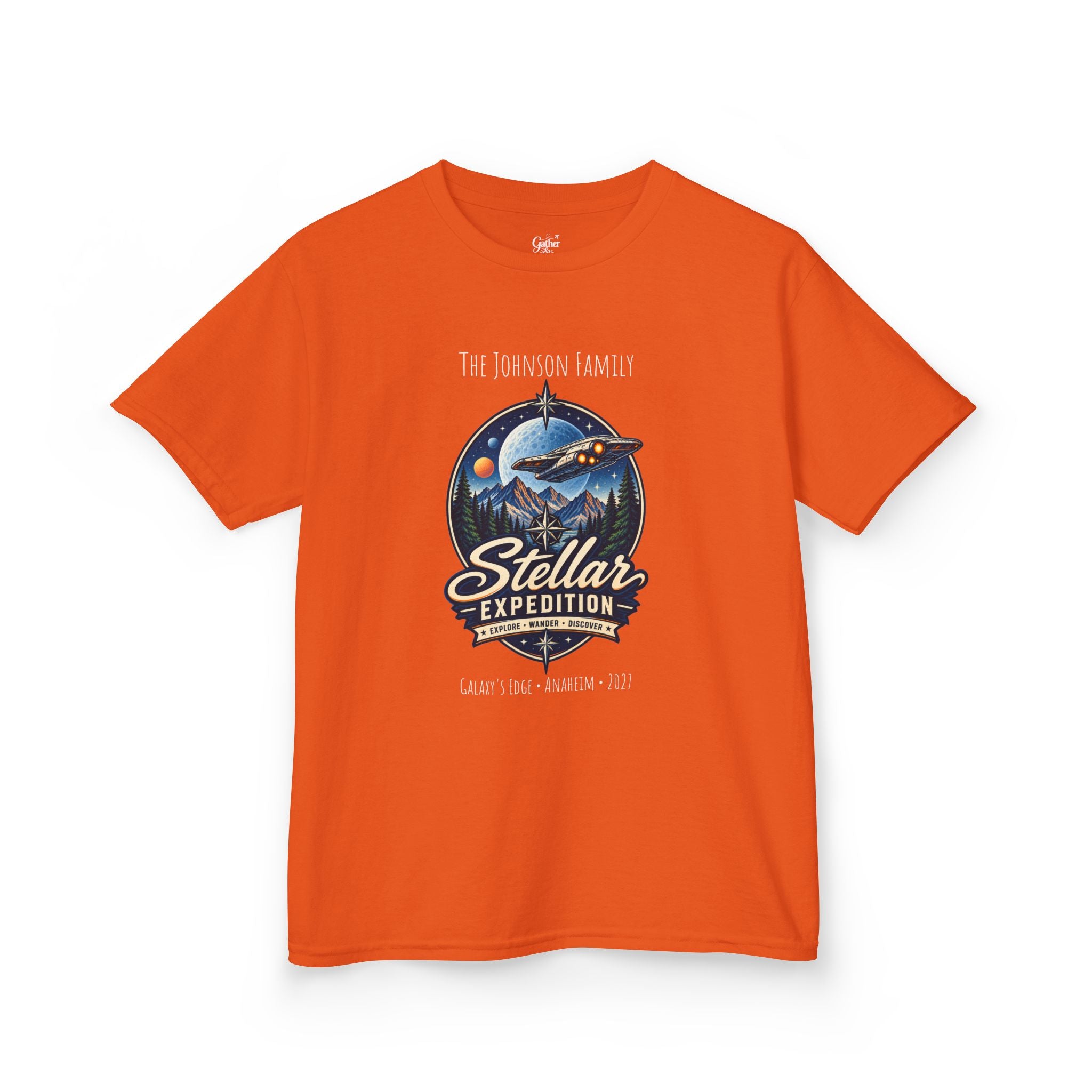 Stellar Expedition Space Adventure Park Kids Tee