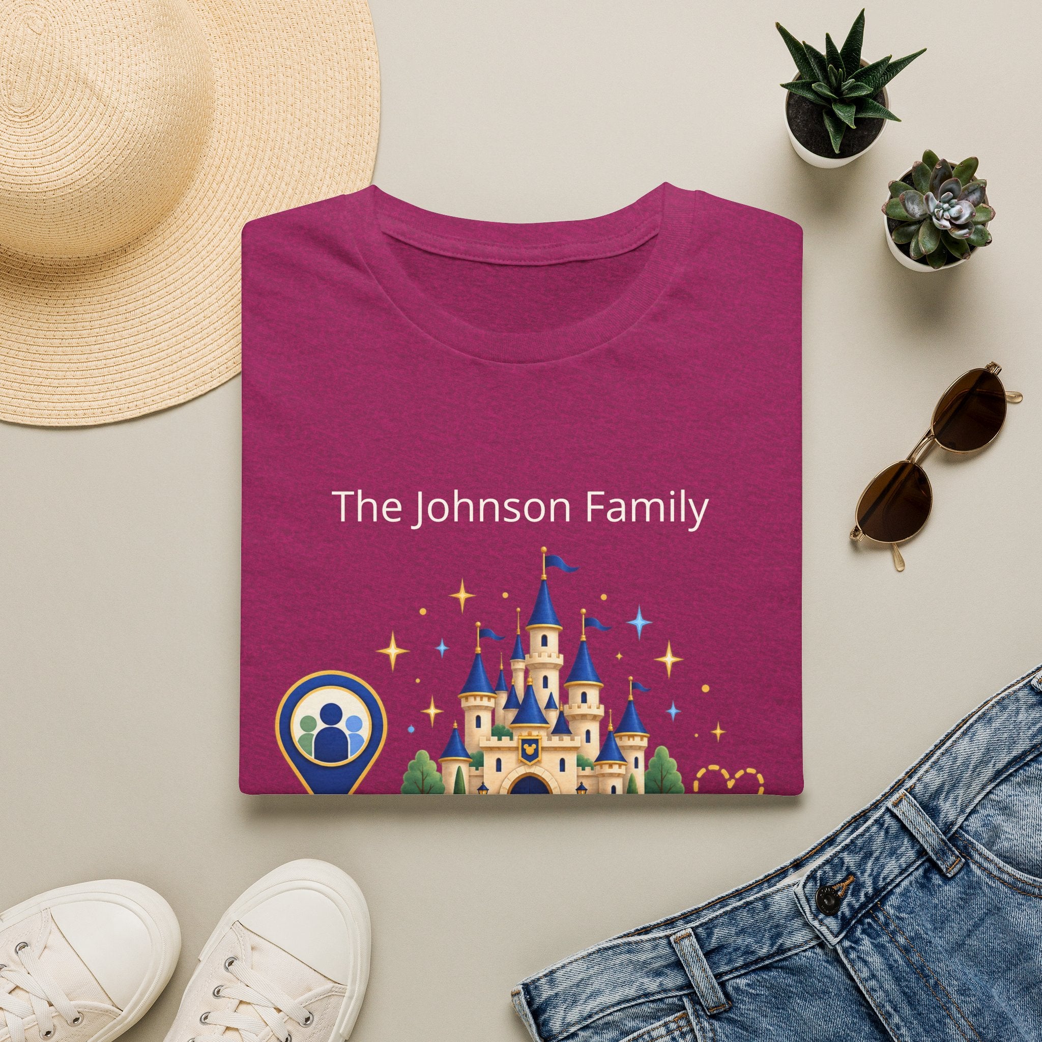 Custom Fairytale Adventure Tee (blue)