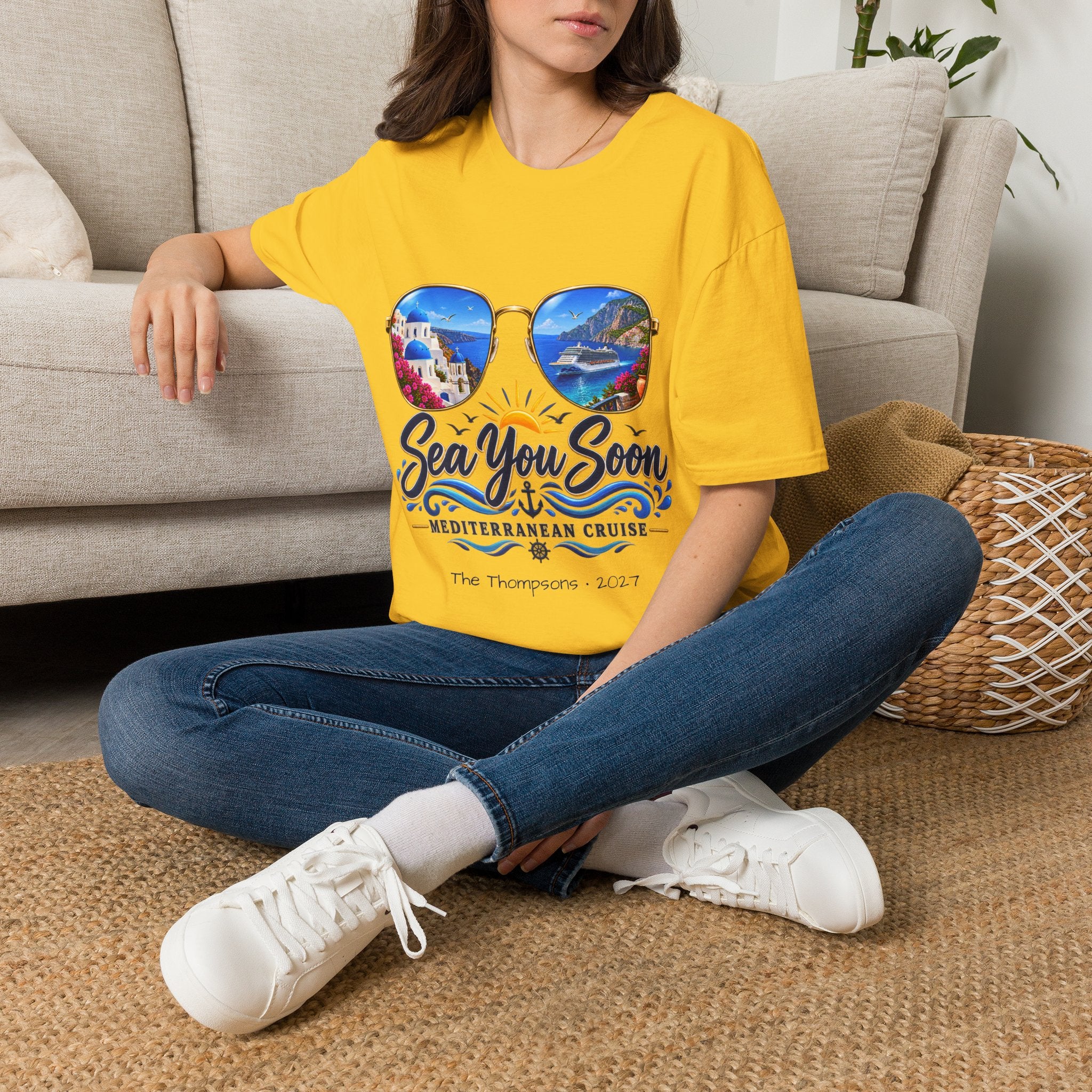 Mediterranean Cruise Sea You Soon Tee