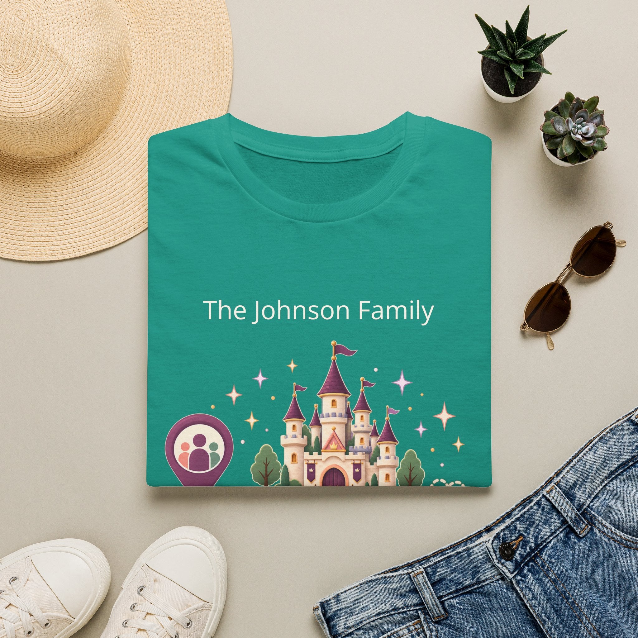 Custom Fairytale Adventure Tee (purple)
