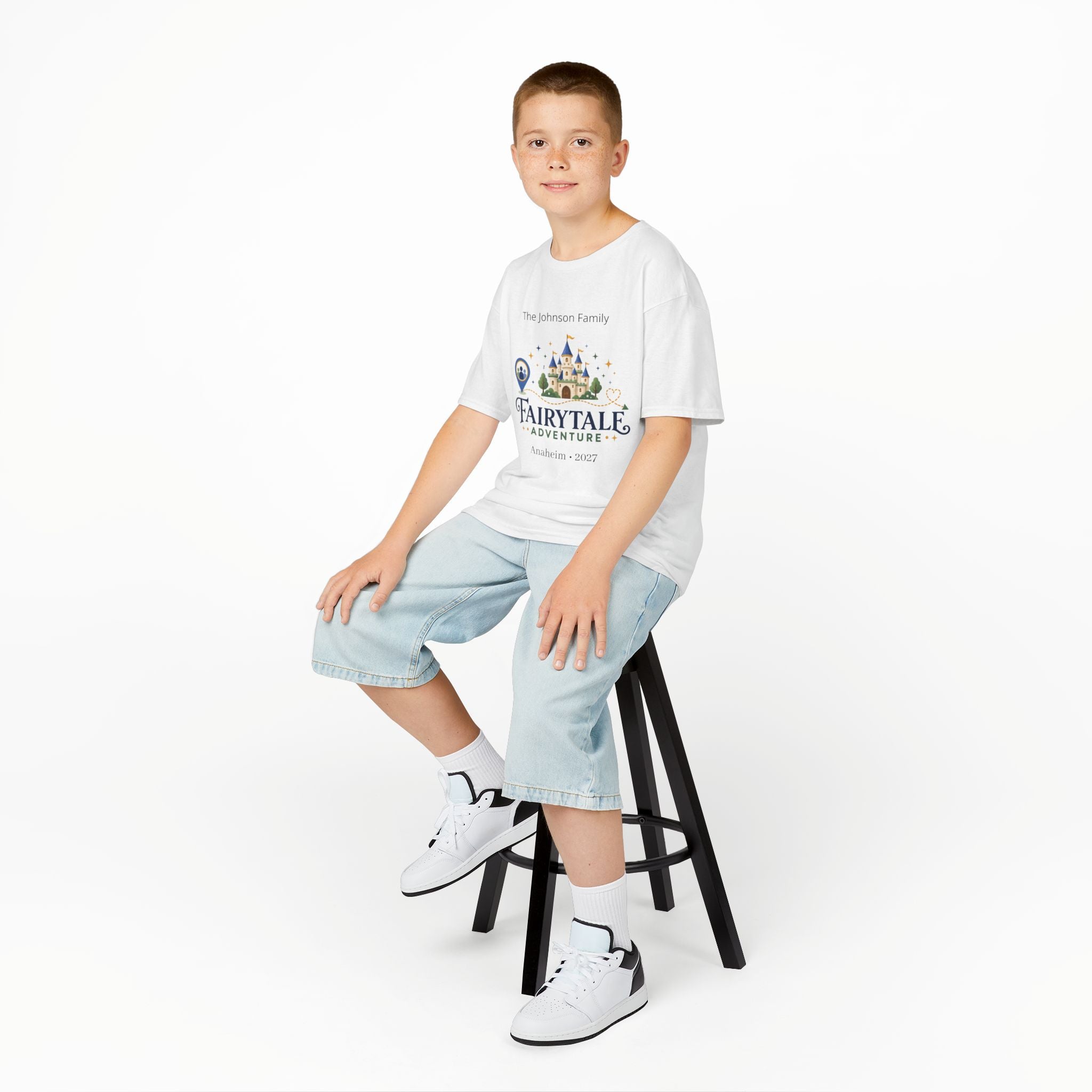 Fairytale Adventure Kids Tee (blue)
