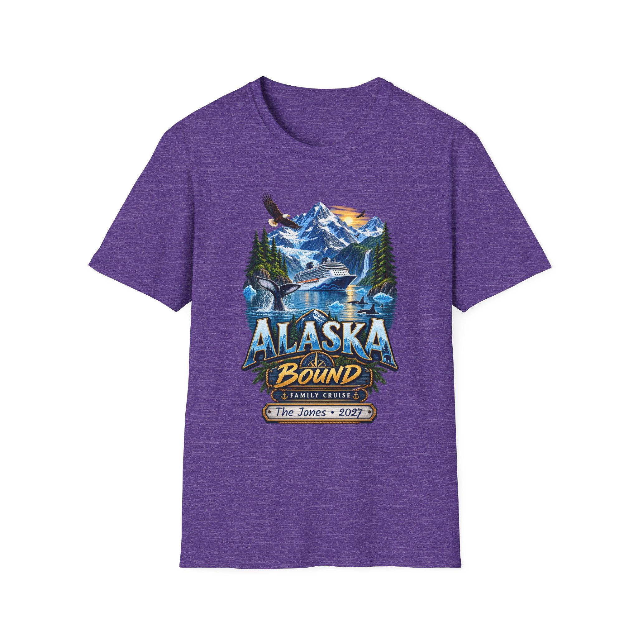 Custom Alaska Bound Cruise Tee