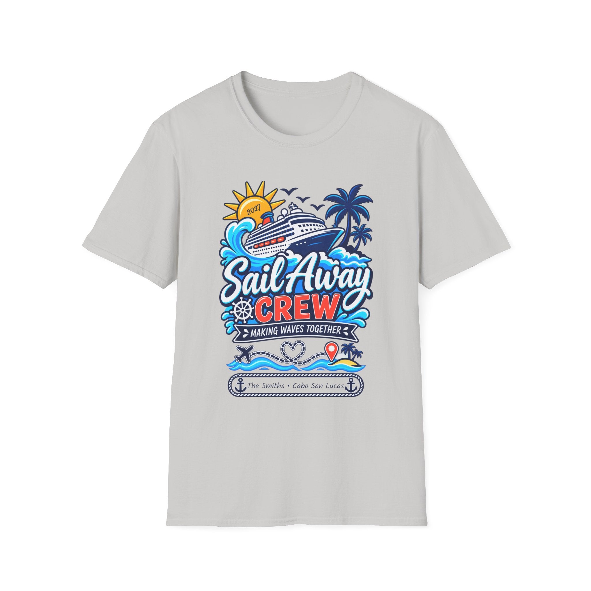 Custom Sail Away Cruise Tee