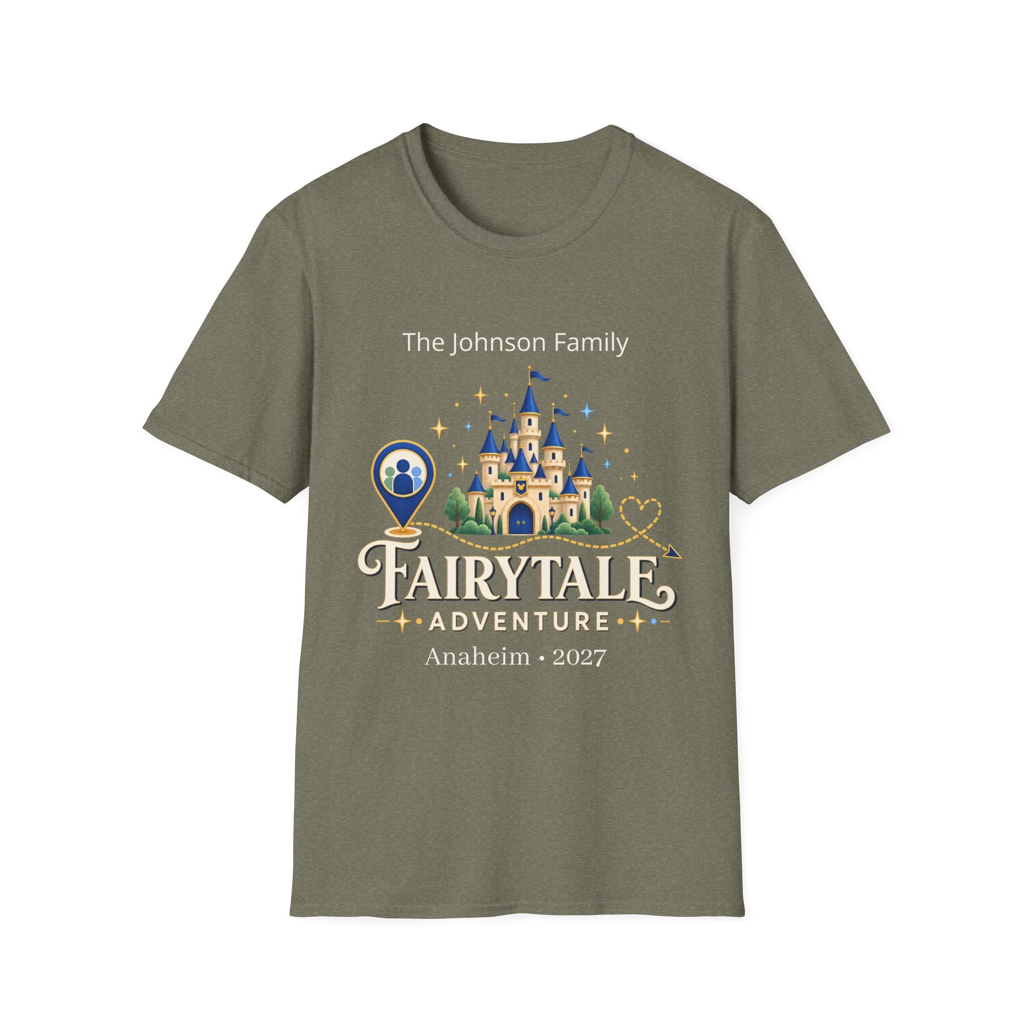 Custom Fairytale Adventure Tee (blue)