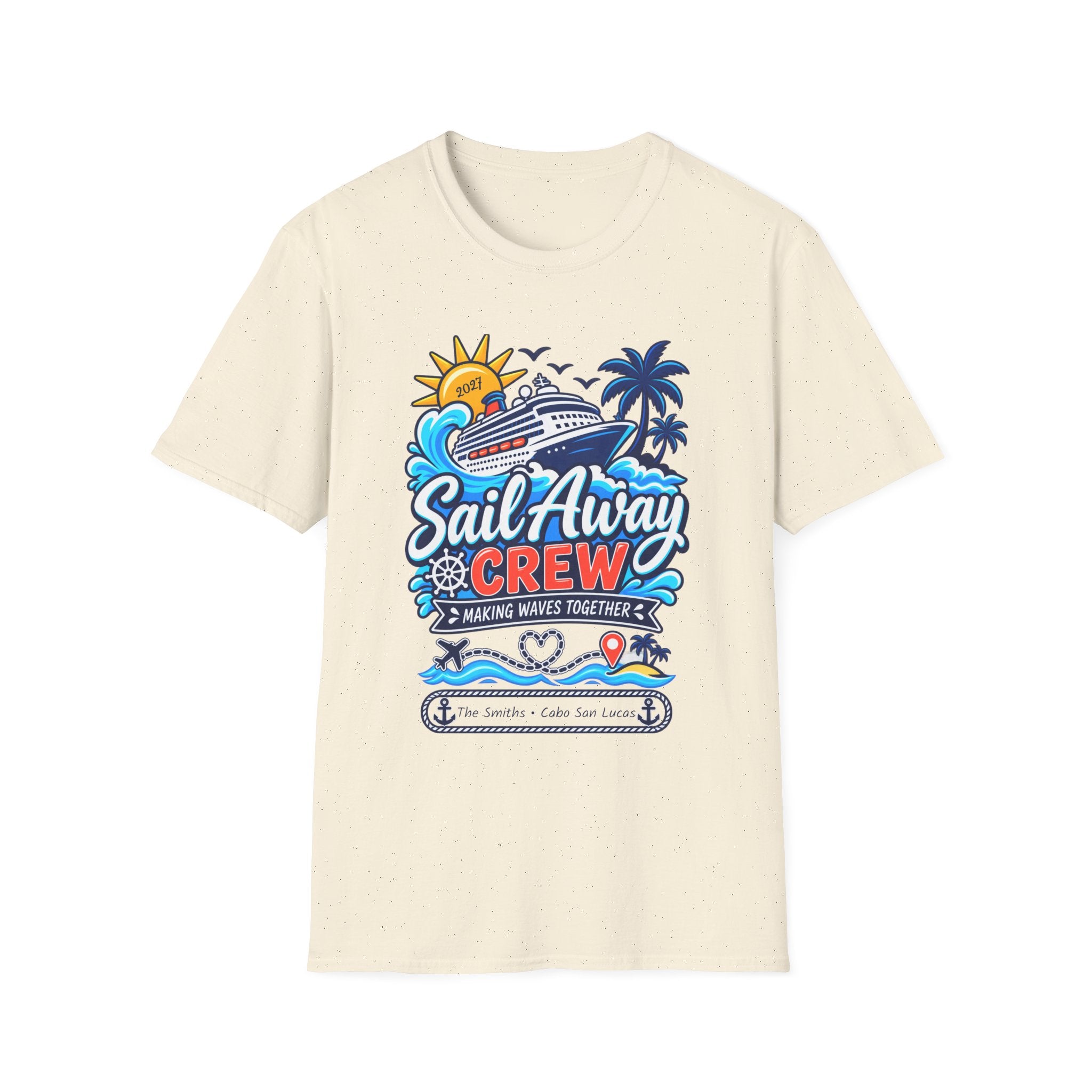 Custom Sail Away Cruise Tee