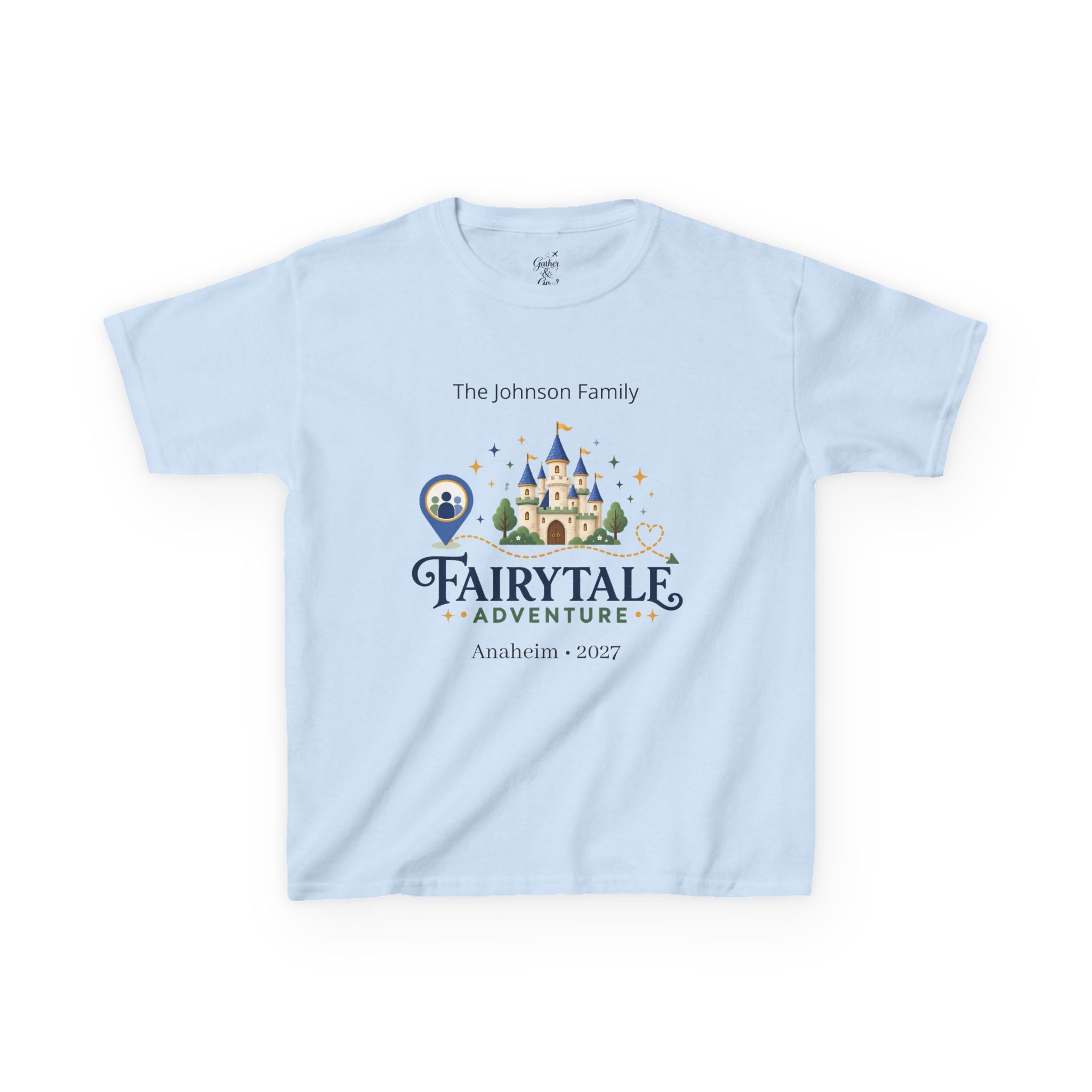 Fairytale Adventure Kids Tee (blue)