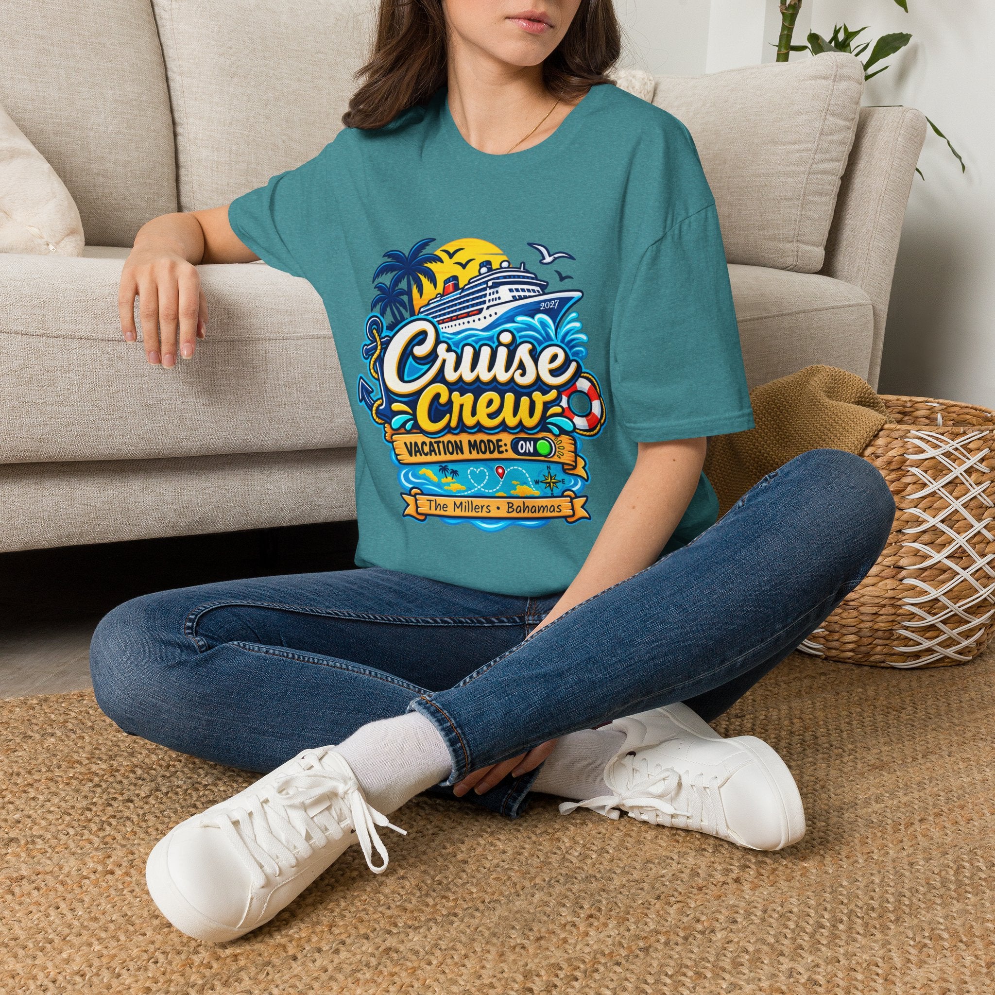 Custom Cruise Crew Tee