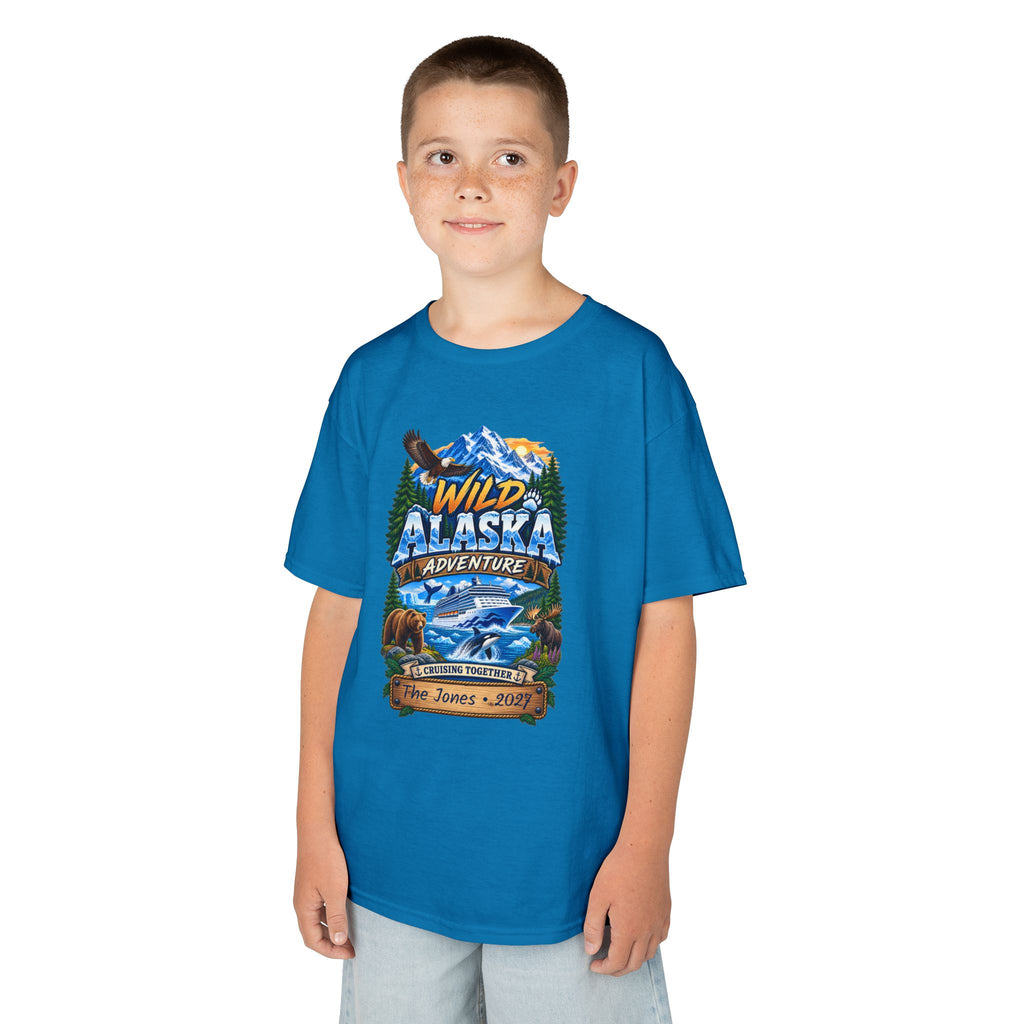 Wild Alaska Kids Cruise Tee
