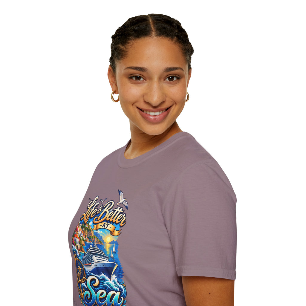 Mediterranean Cruise Life is Better at Sea Tee