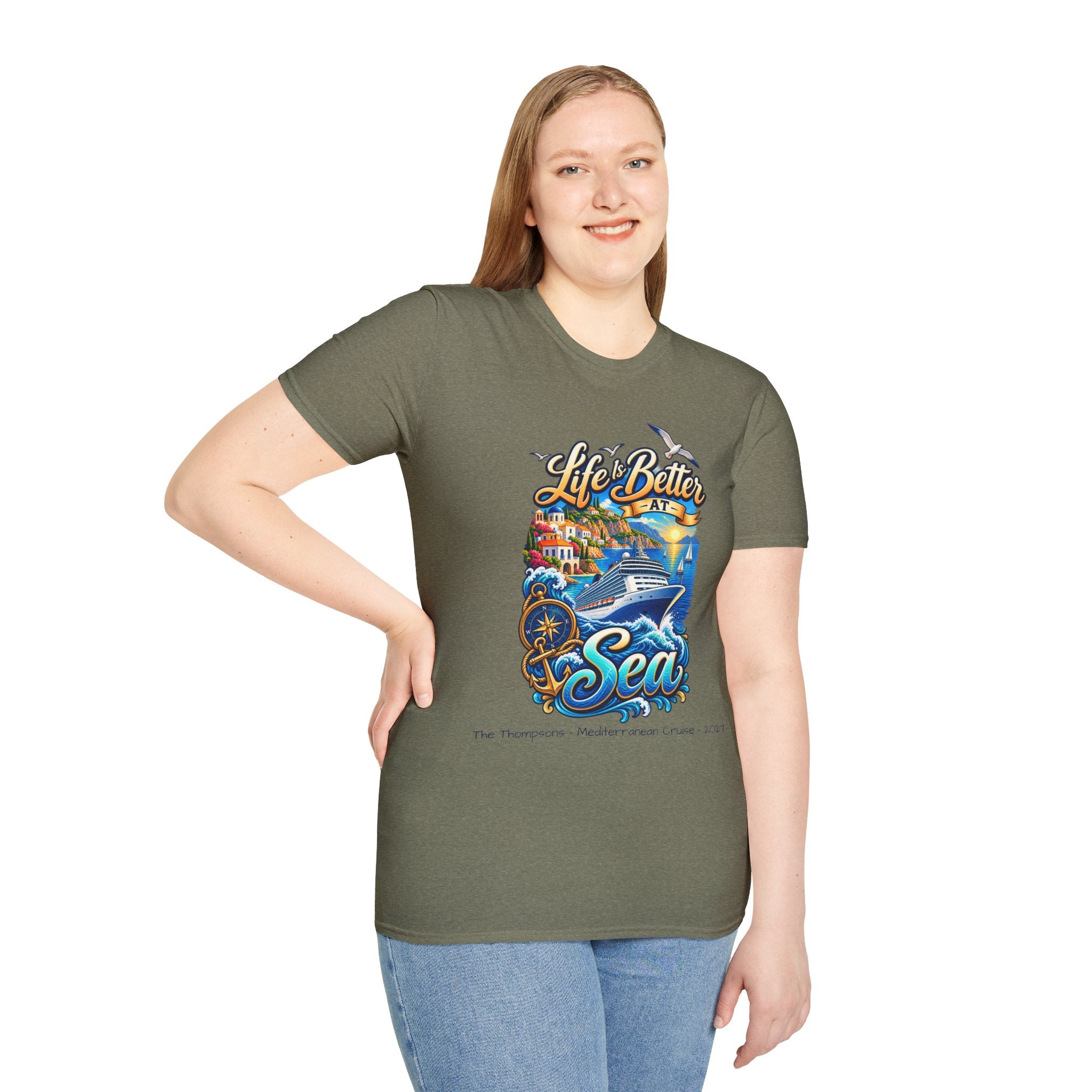 Mediterranean Cruise Life is Better at Sea Tee