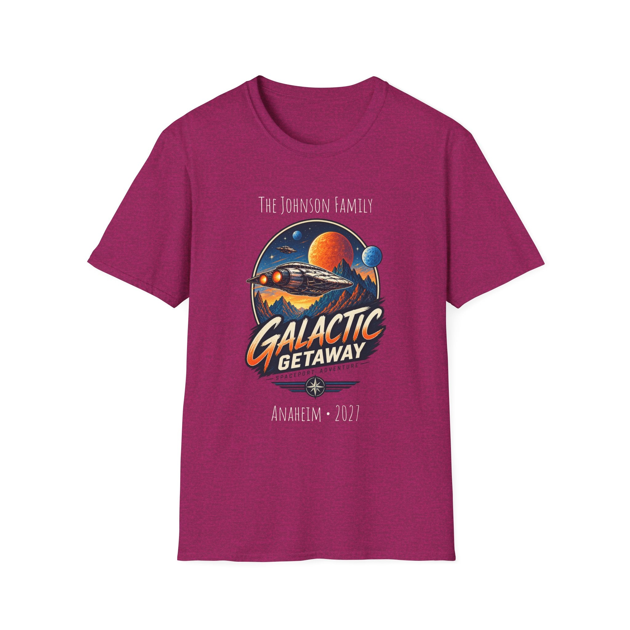 Galactic Getaway Space Adventure Park Tee