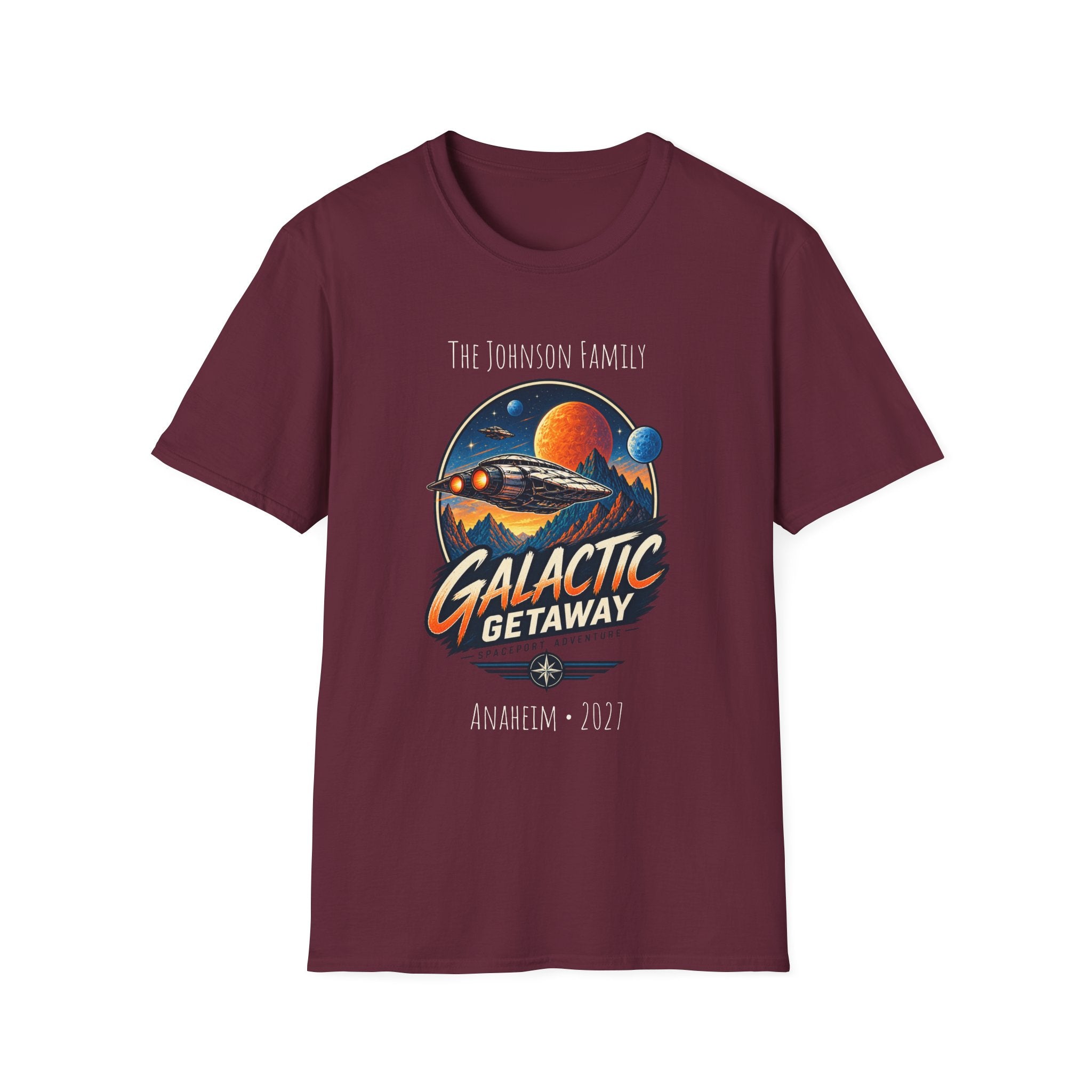 Galactic Getaway Space Adventure Park Tee
