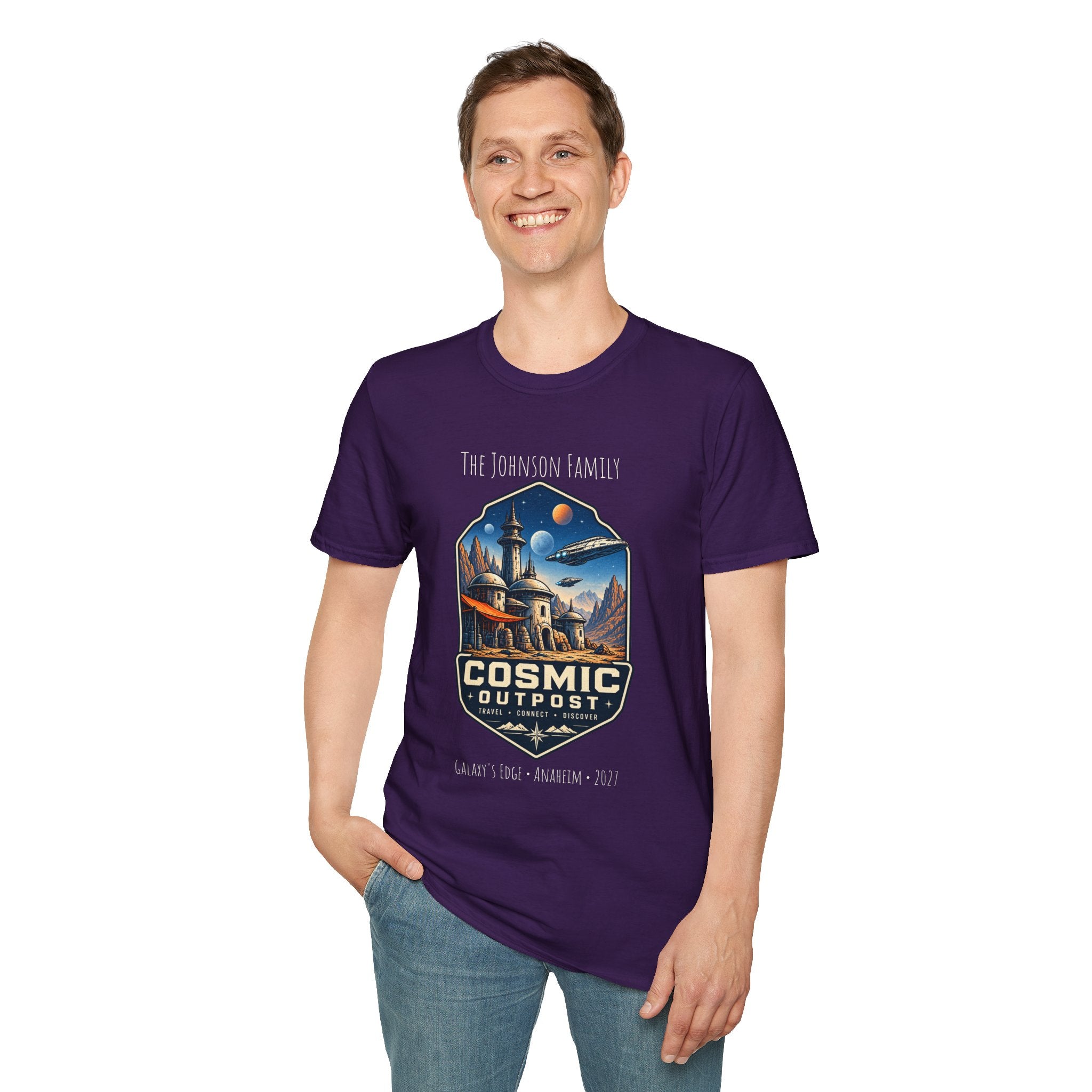 Cosmic Outpost Space Adventure Park Tee