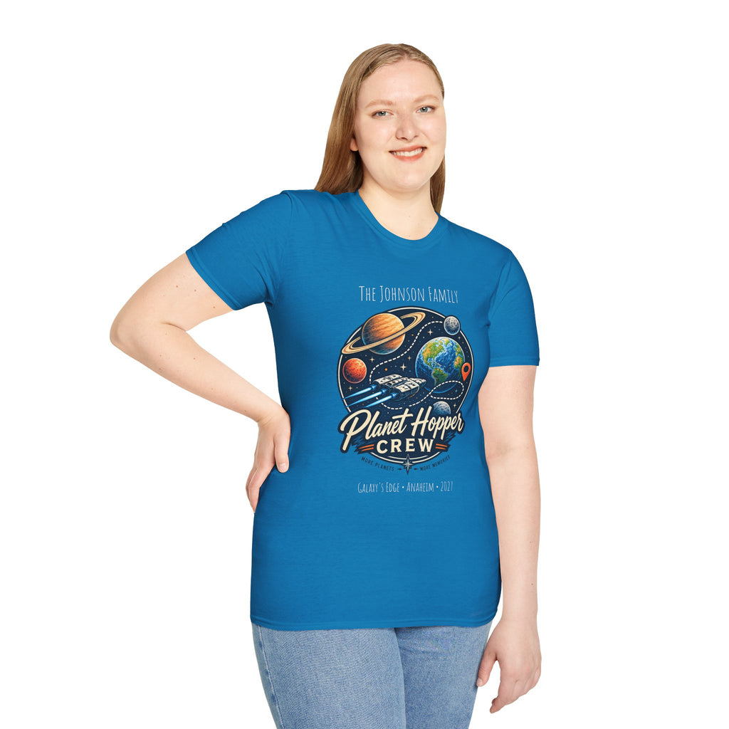 Planet Hopper Crew Space Adventure Park Tee