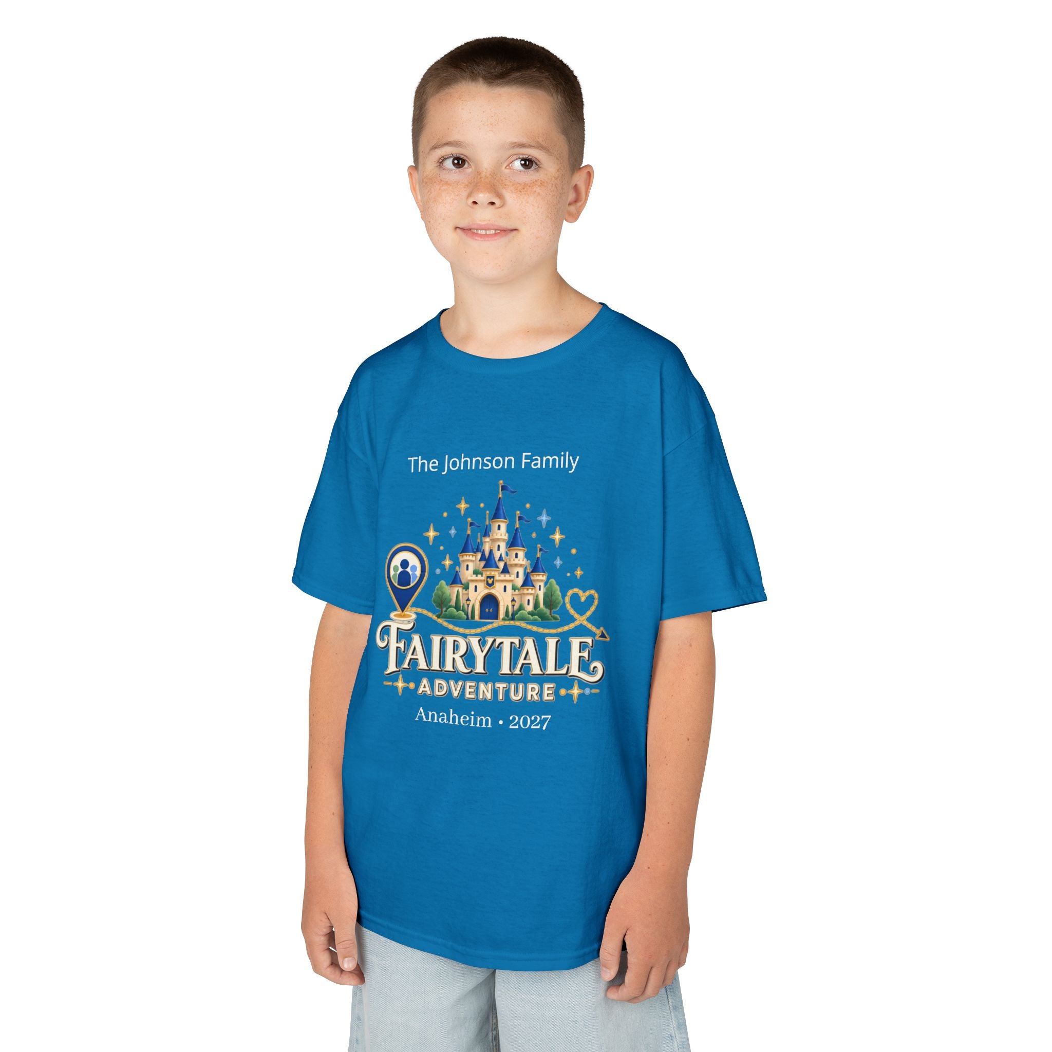 Fairytale Adventure Kids Tee (blue)
