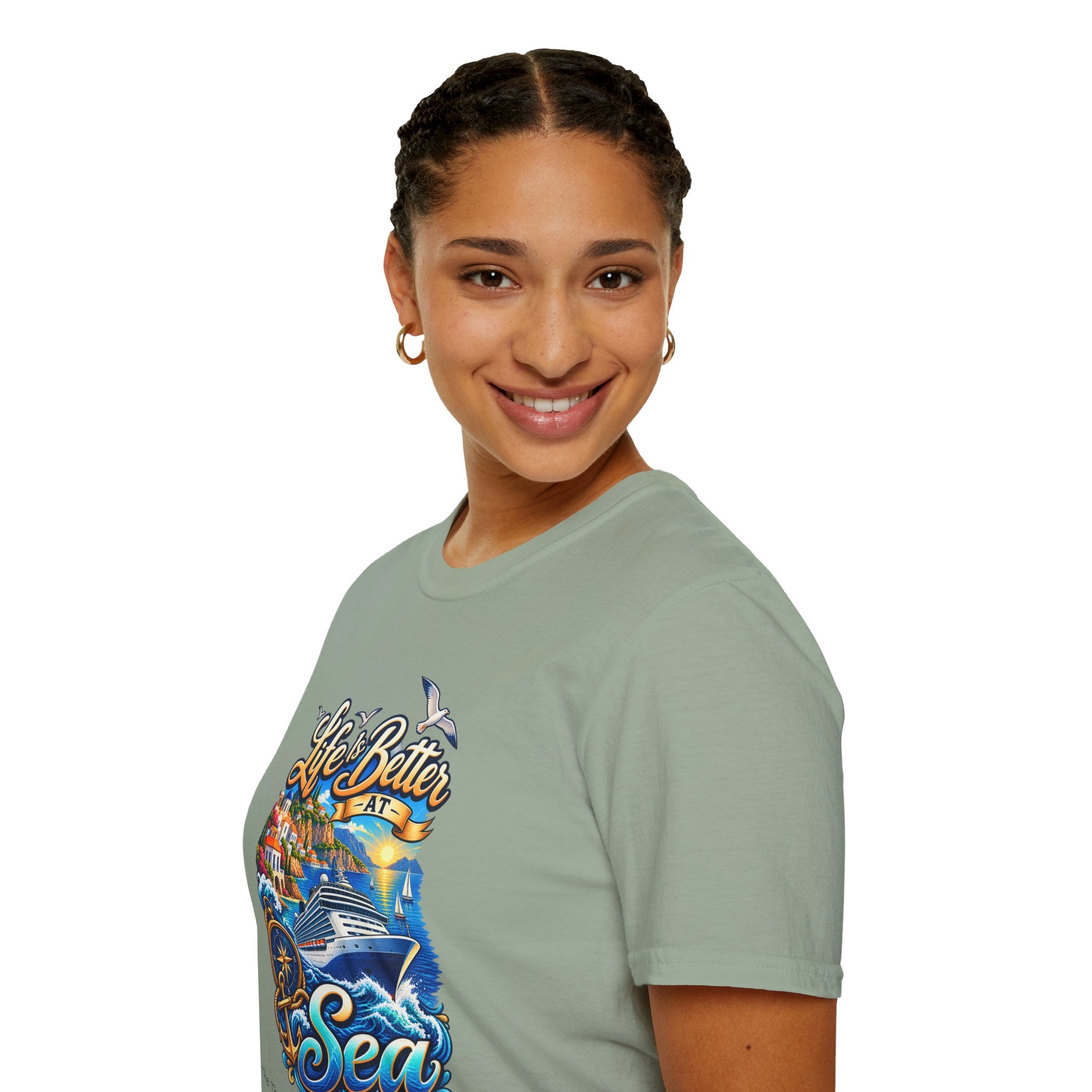 Mediterranean Cruise Life is Better at Sea Tee