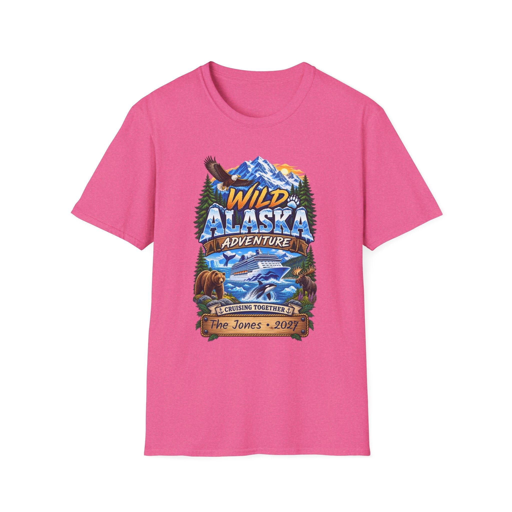 Custom Wild Alaska Cruise Tee