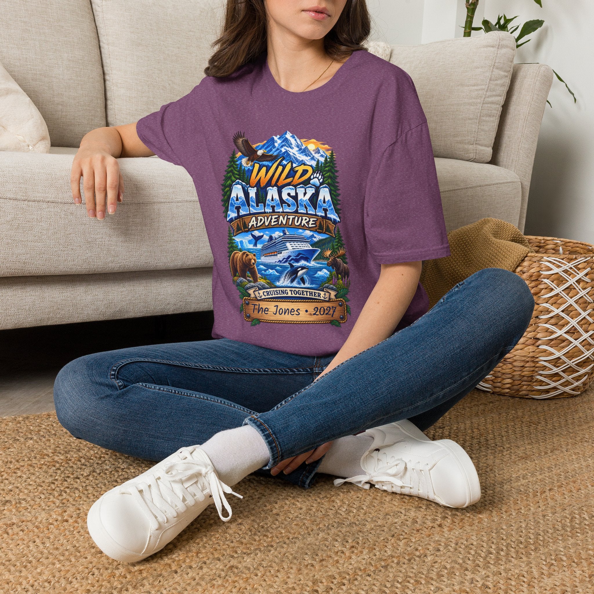 Custom Wild Alaska Cruise Tee