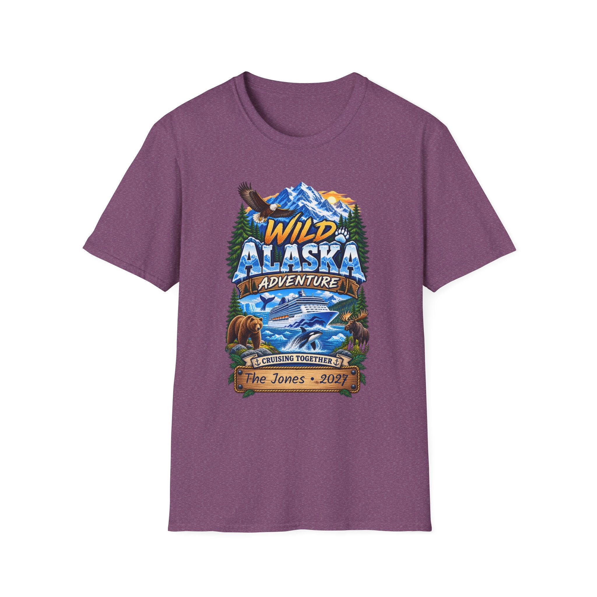 Custom Wild Alaska Cruise Tee