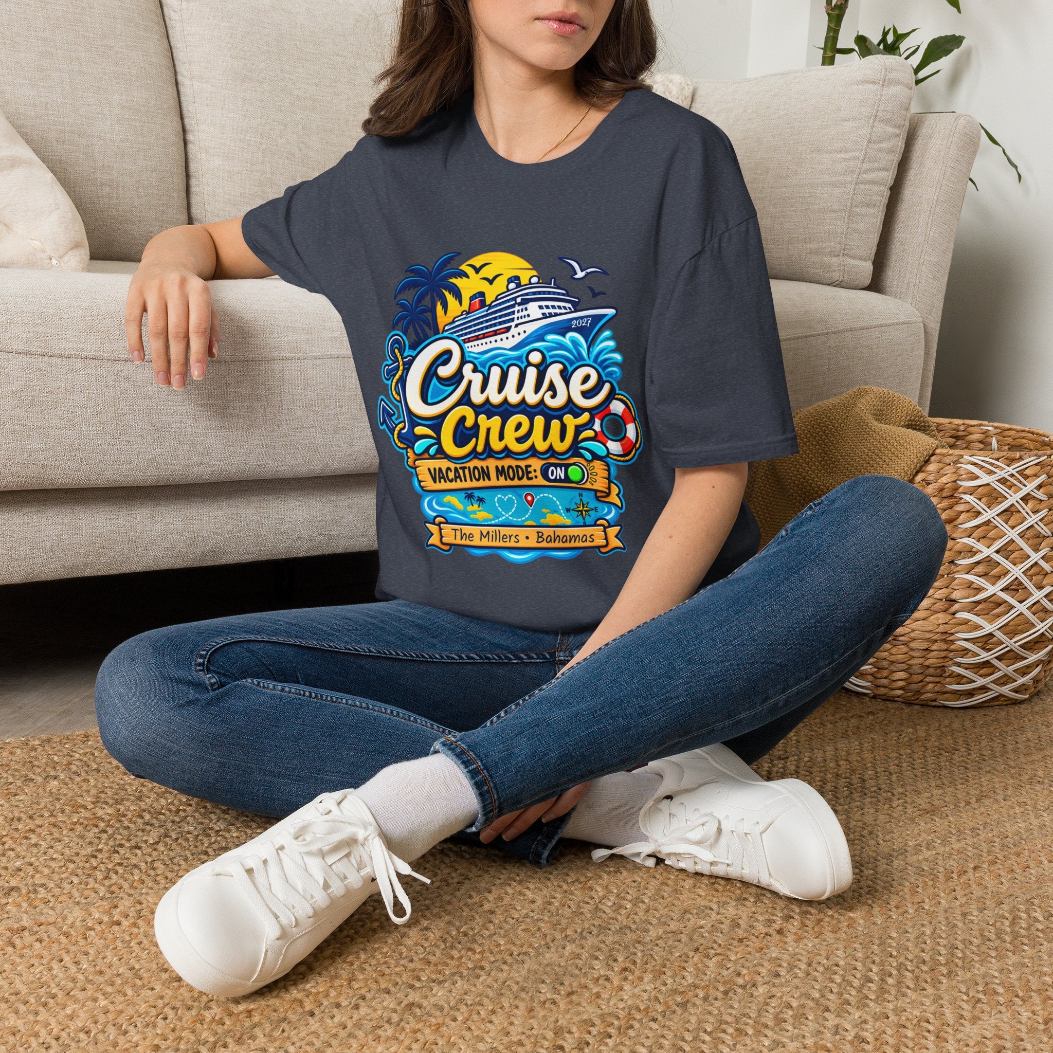 Custom Cruise Crew Tee