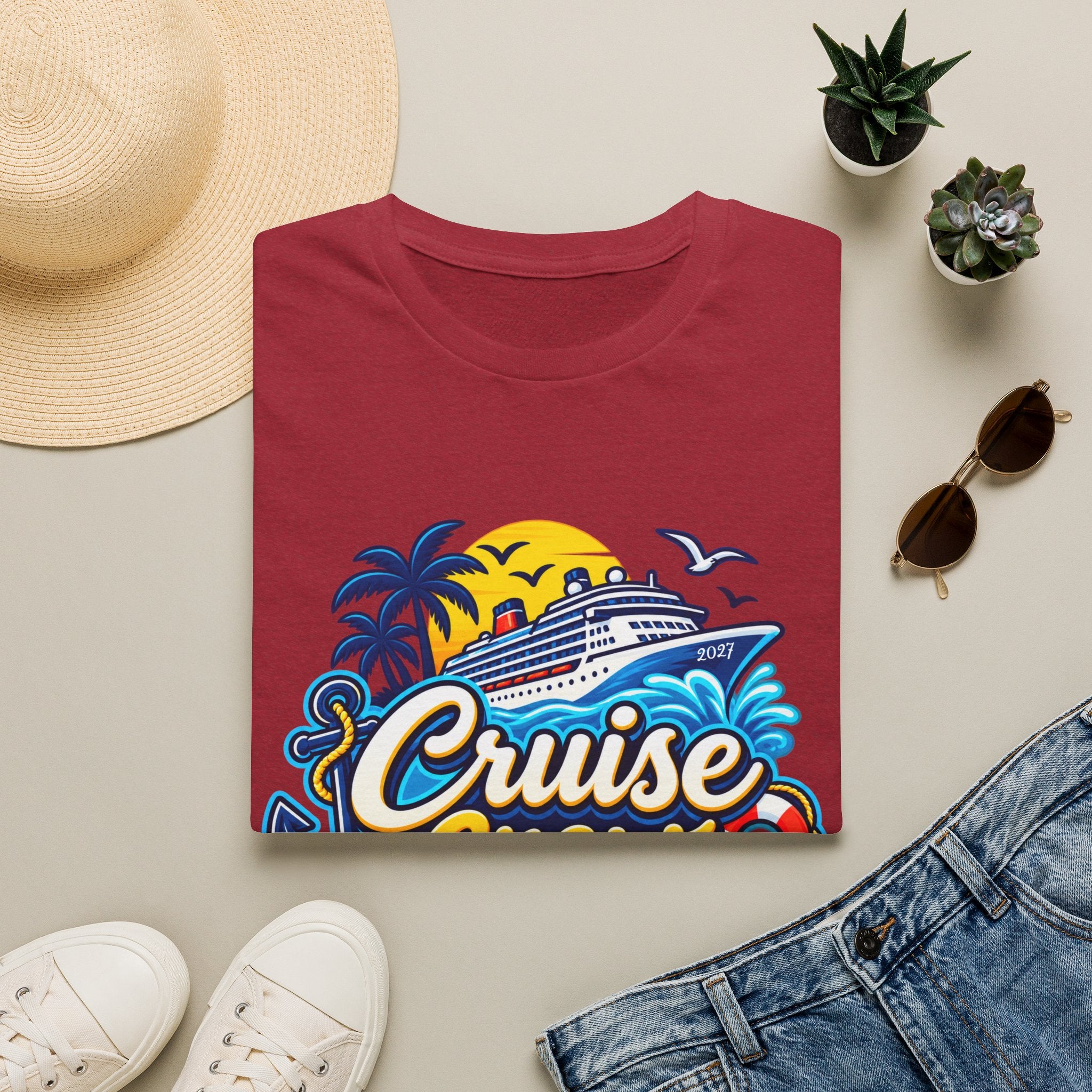 Custom Cruise Crew Tee