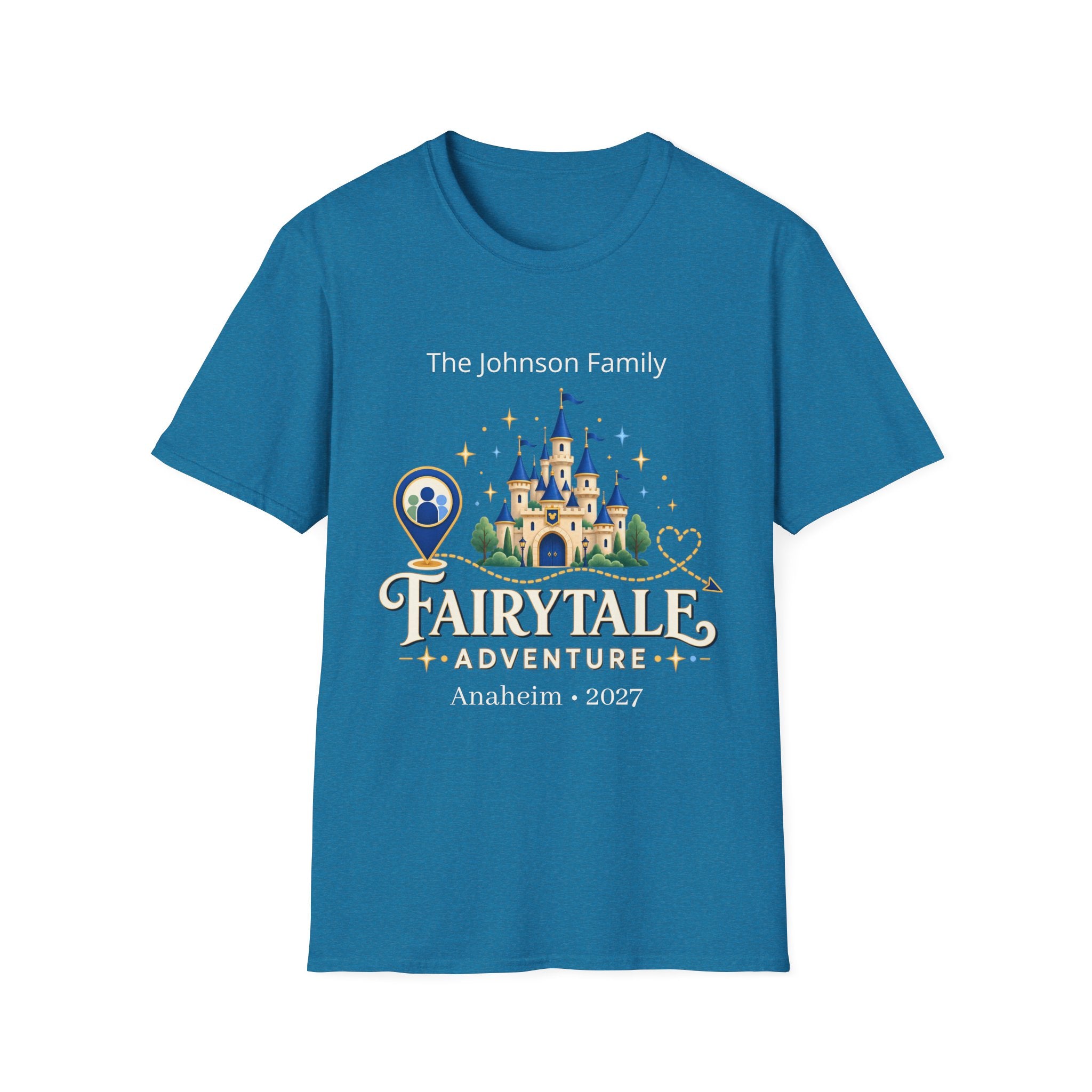Custom Fairytale Adventure Tee (blue)
