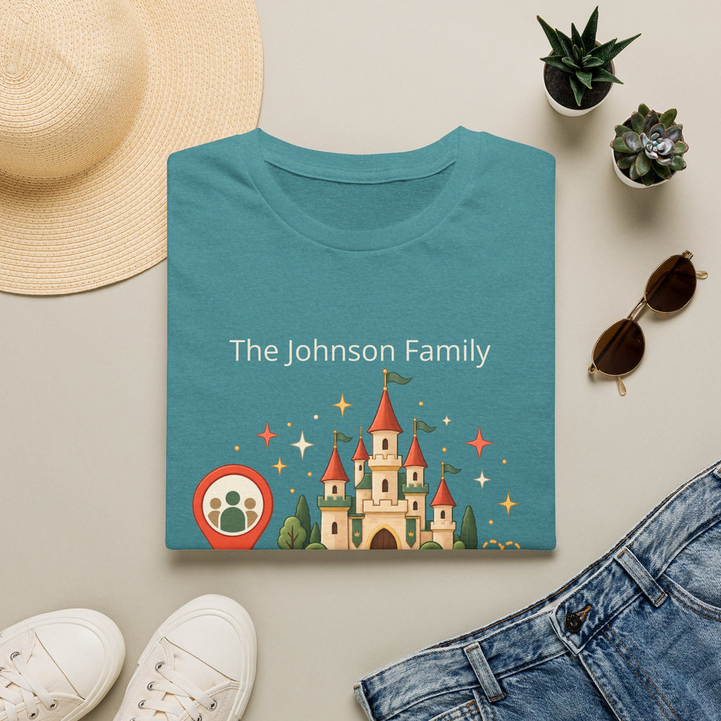 Custom Fairytale Adventure Tee (coral)