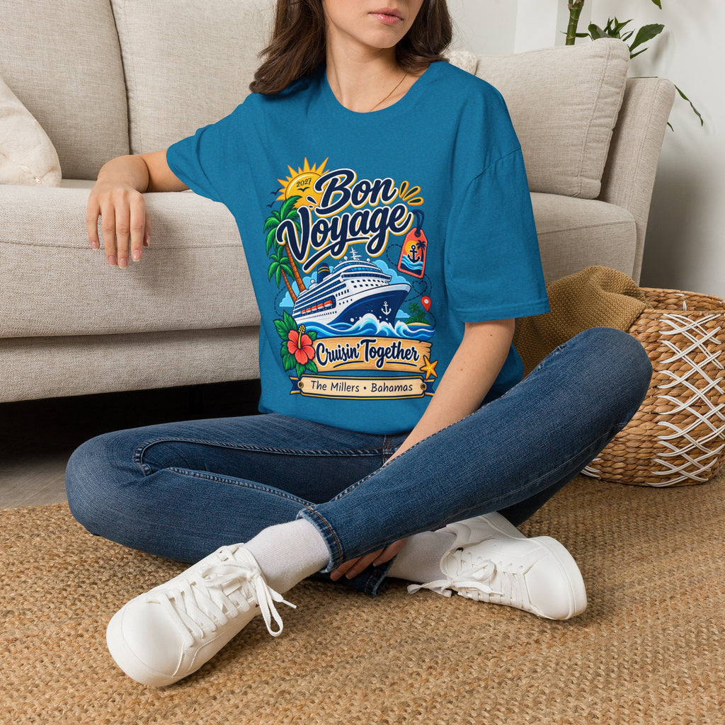 Custom Bon Voyage Cruise Tee