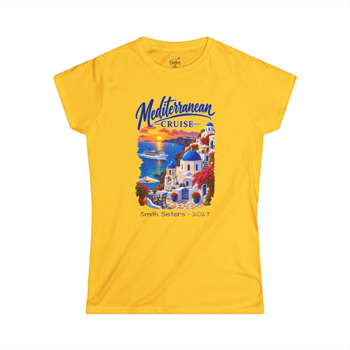 Mediterranean Cruise - Ladies Tee