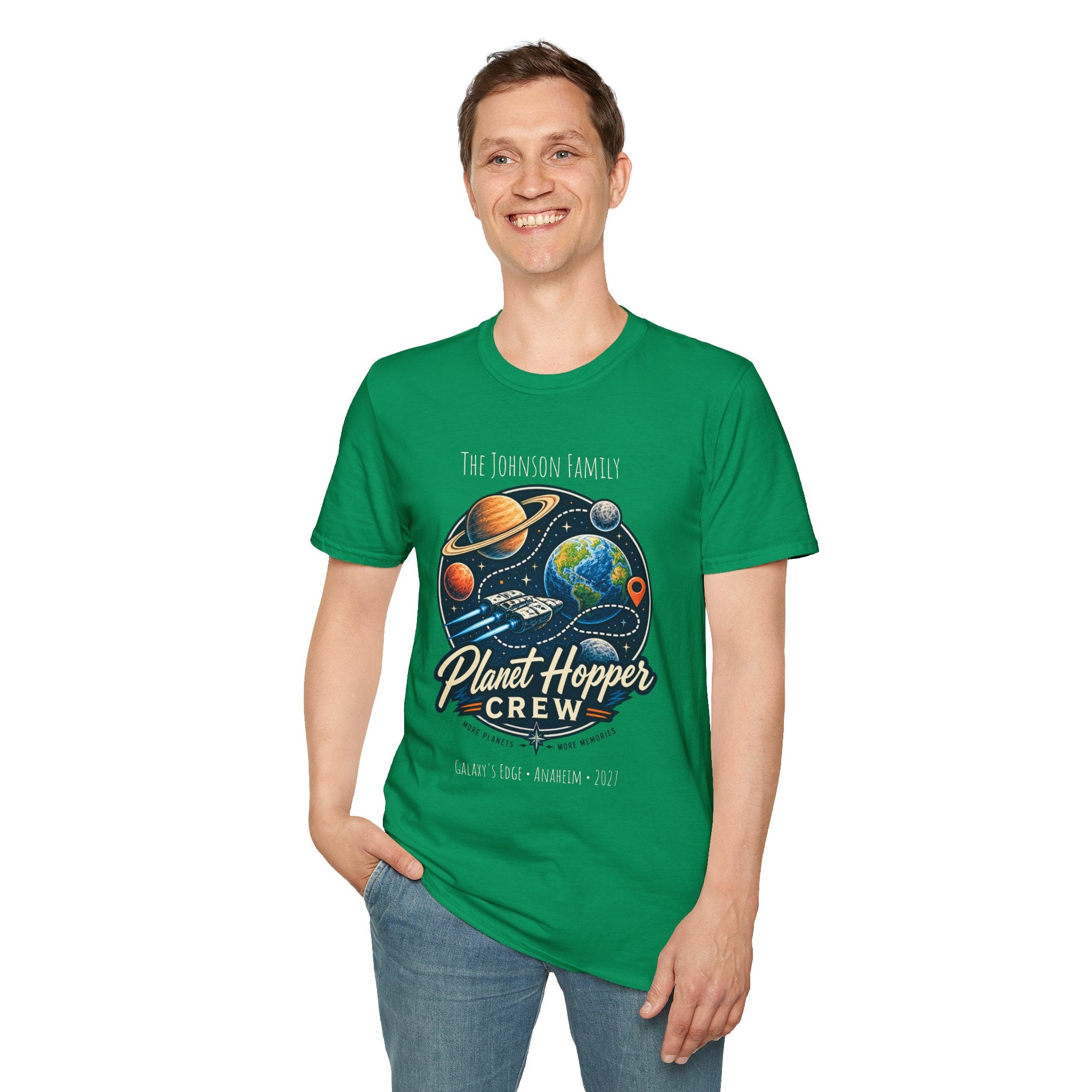 Planet Hopper Crew Space Adventure Park Tee