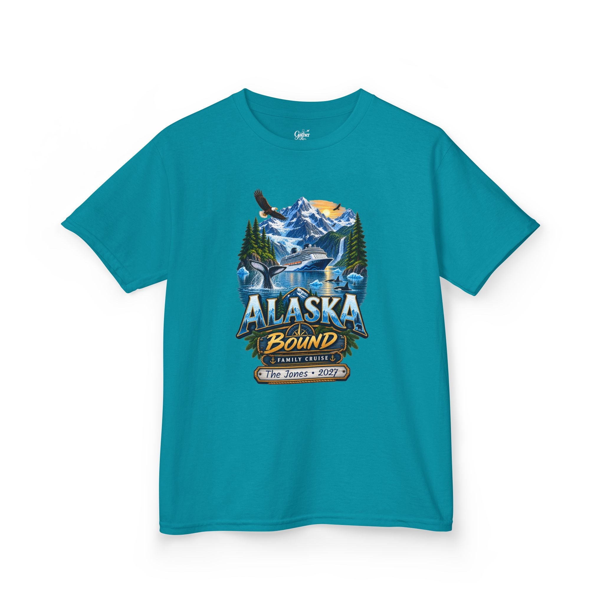 Alaska Bound Cruise Kids Tee