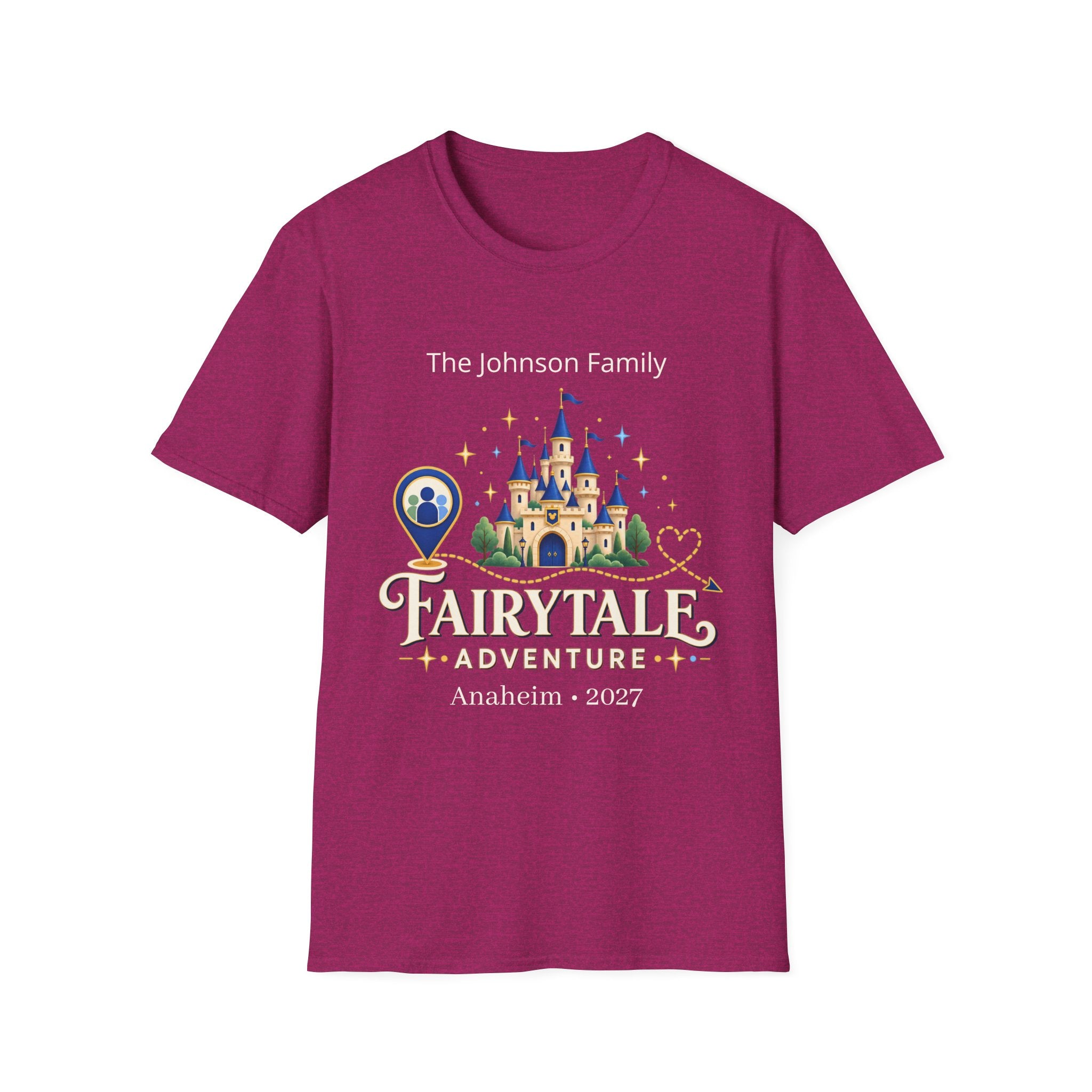 Custom Fairytale Adventure Tee (blue)
