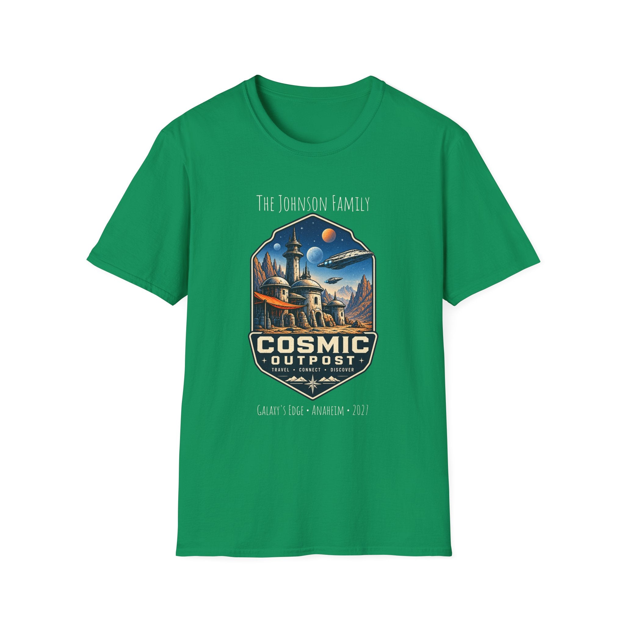 Cosmic Outpost Space Adventure Park Tee