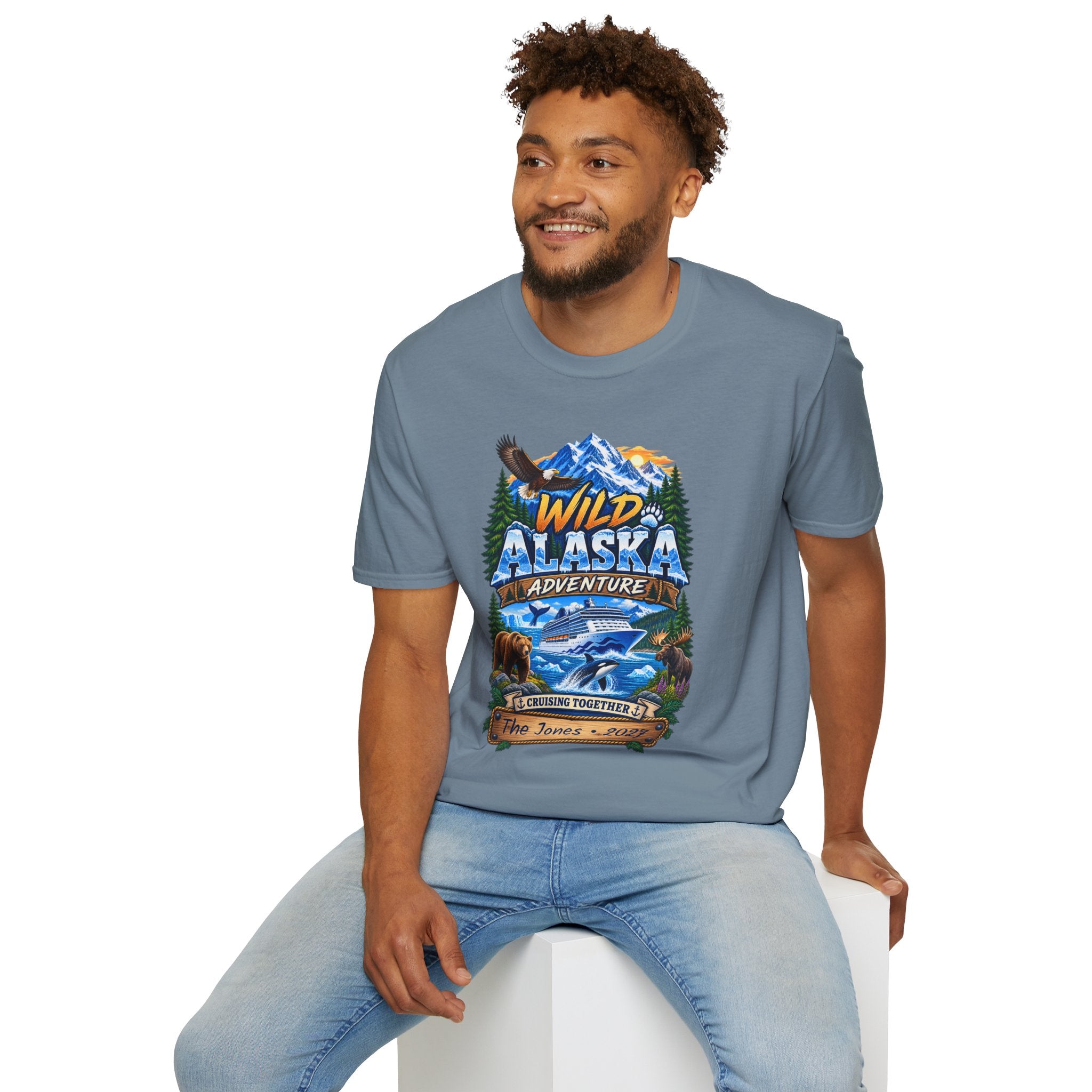 Custom Wild Alaska Cruise Tee