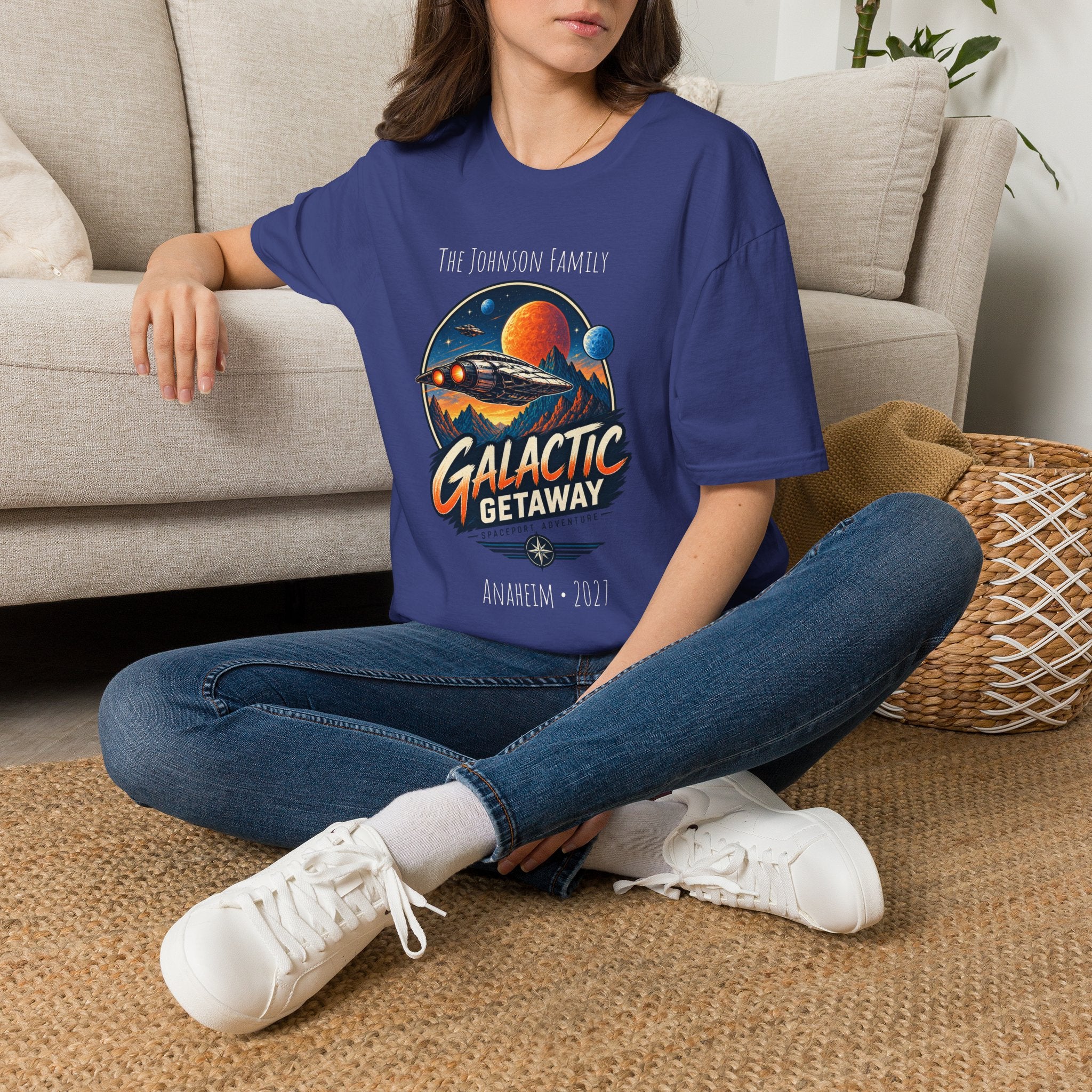 Galactic Getaway Space Adventure Park Tee