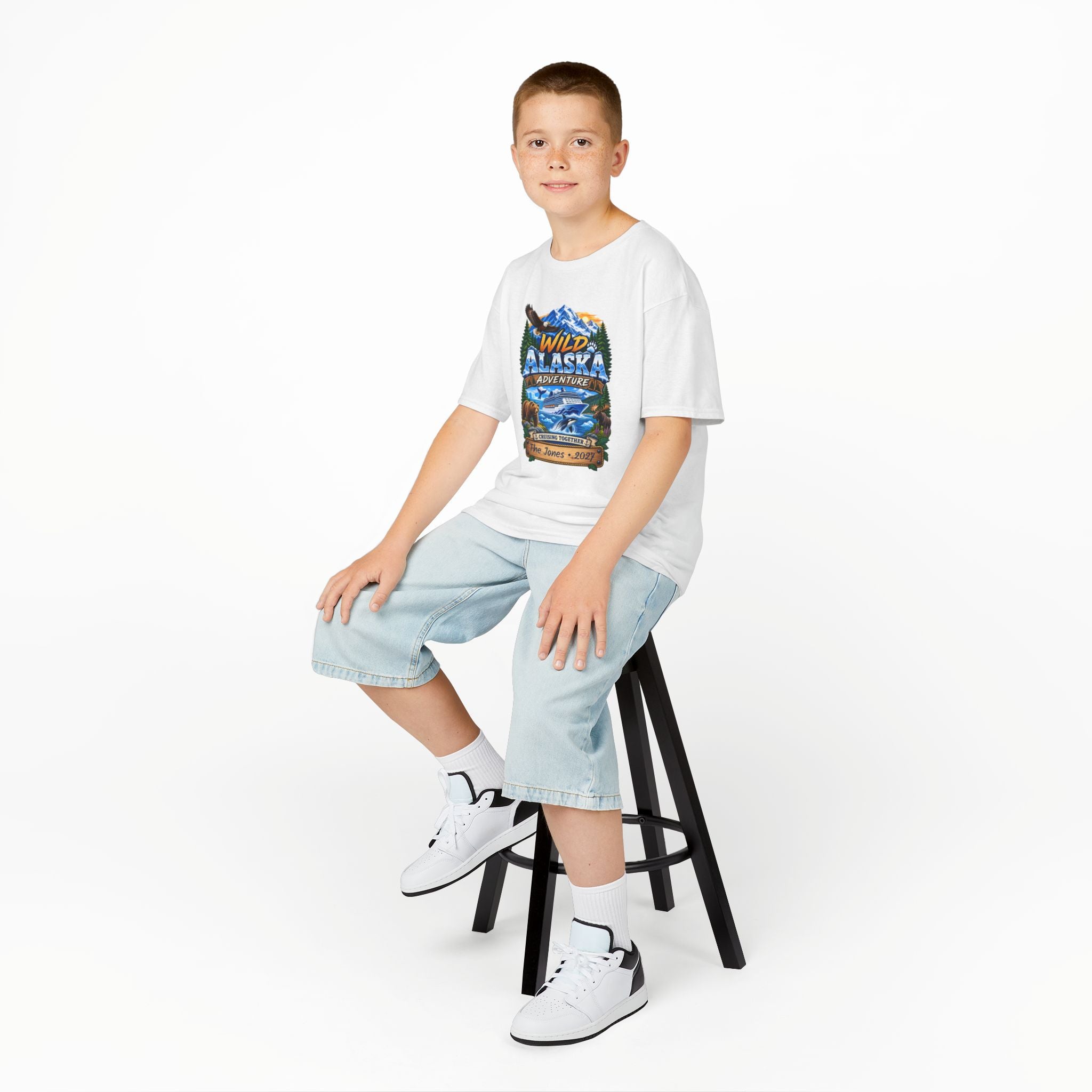 Wild Alaska Kids Cruise Tee