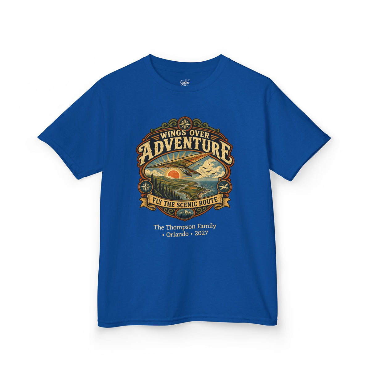Wings Over Adventure - Kids Tee