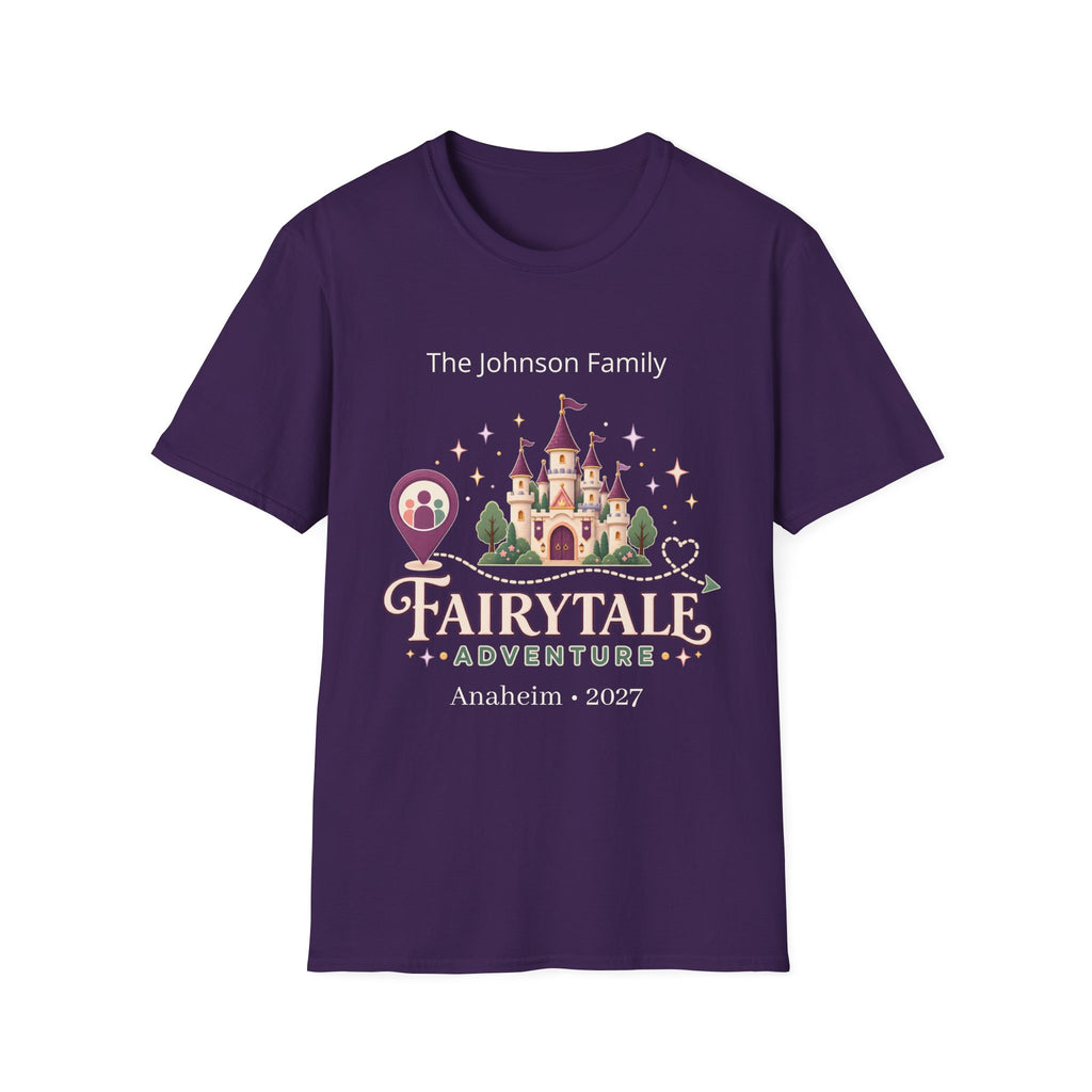 Custom Fairytale Adventure Tee (purple)