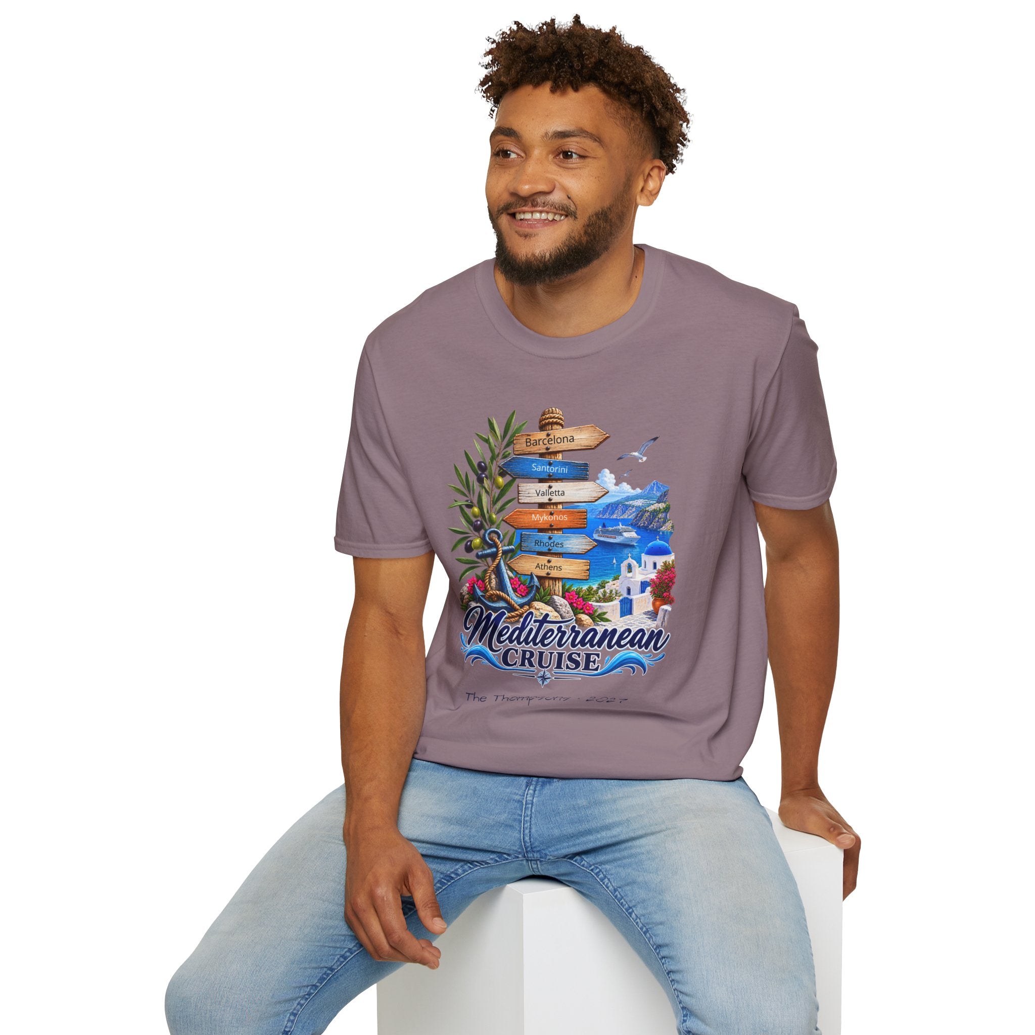 Mediterranean Cruise Ports of Call Tee