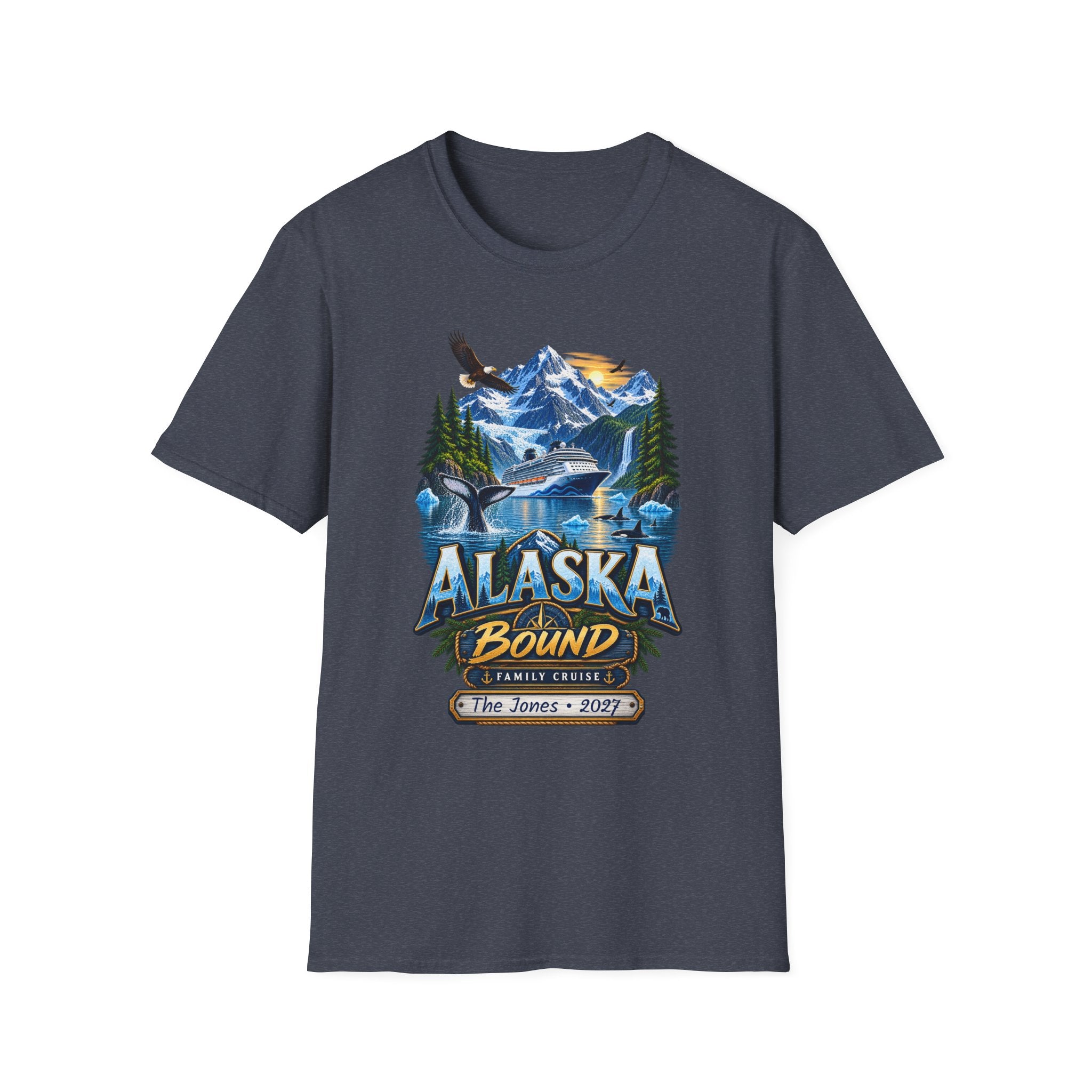 Custom Alaska Bound Cruise Tee