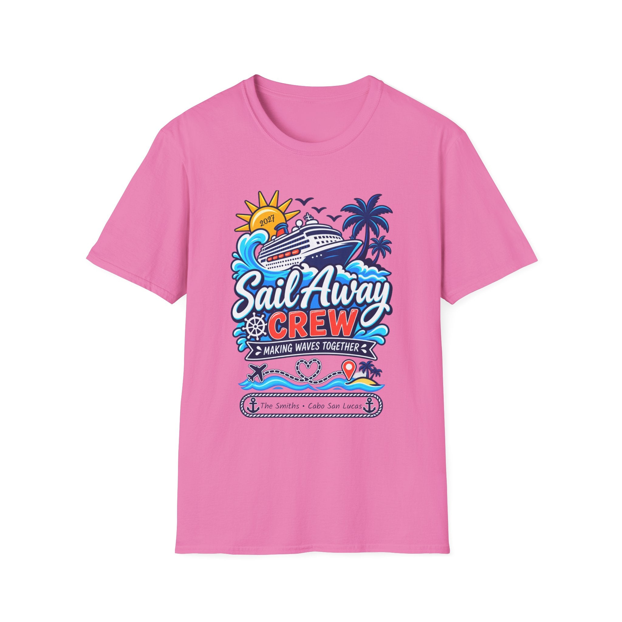 Custom Sail Away Cruise Tee