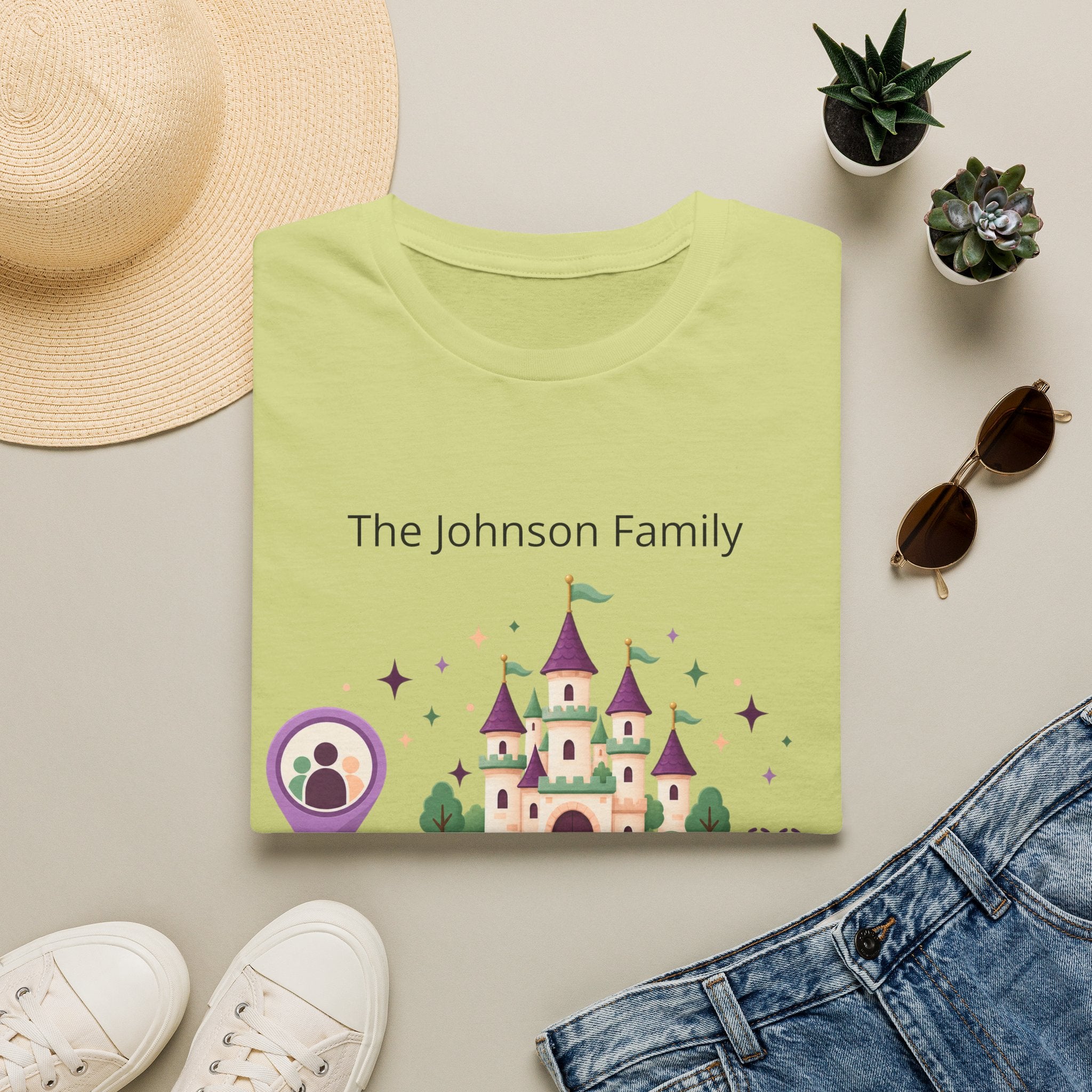 Custom Fairytale Adventure Tee (Purple)