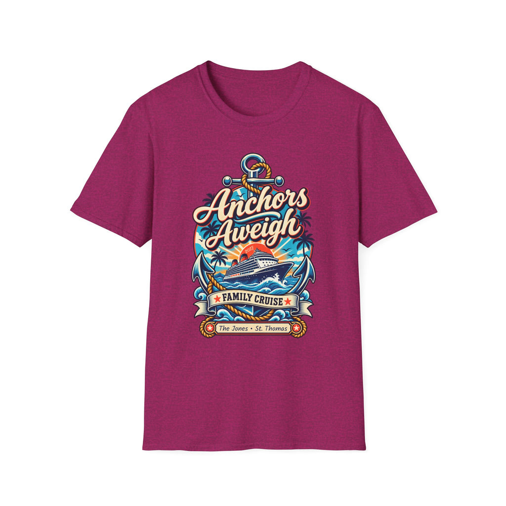 Custom Anchors Aweigh Cruise Tee