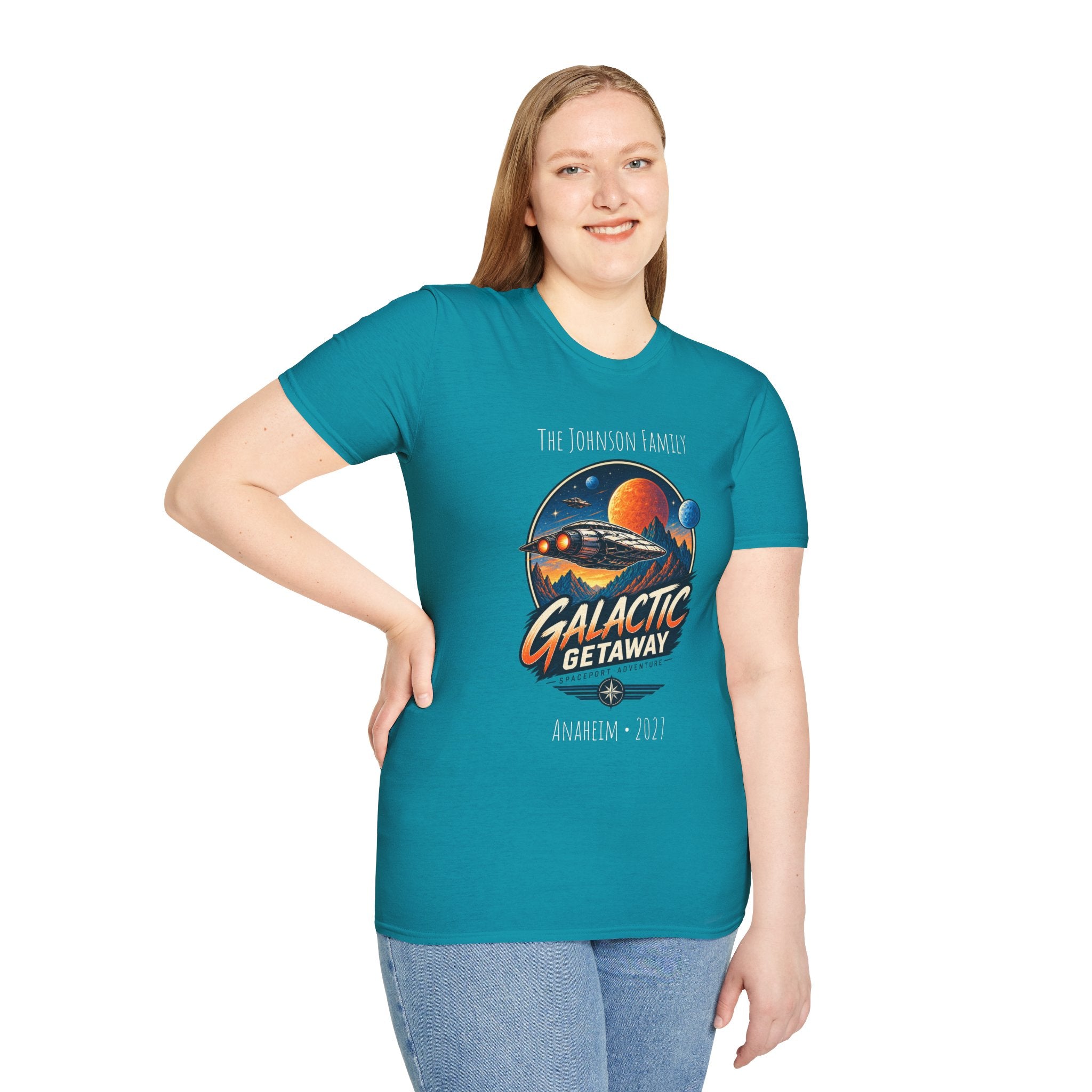 Galactic Getaway Space Adventure Park Tee