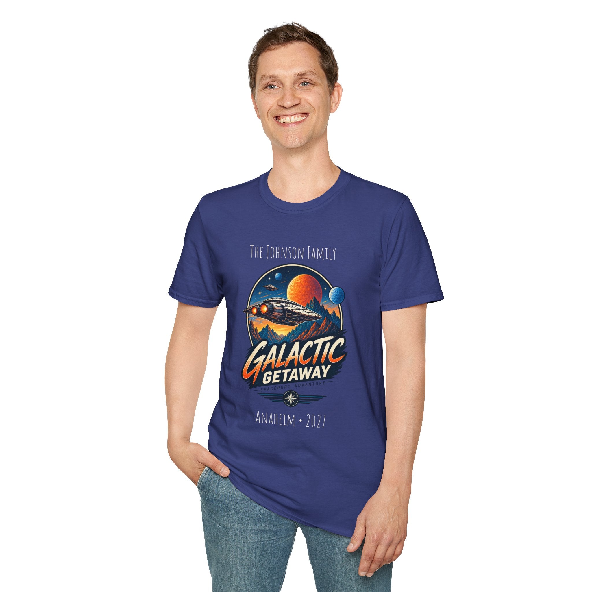 Galactic Getaway Space Adventure Park Tee