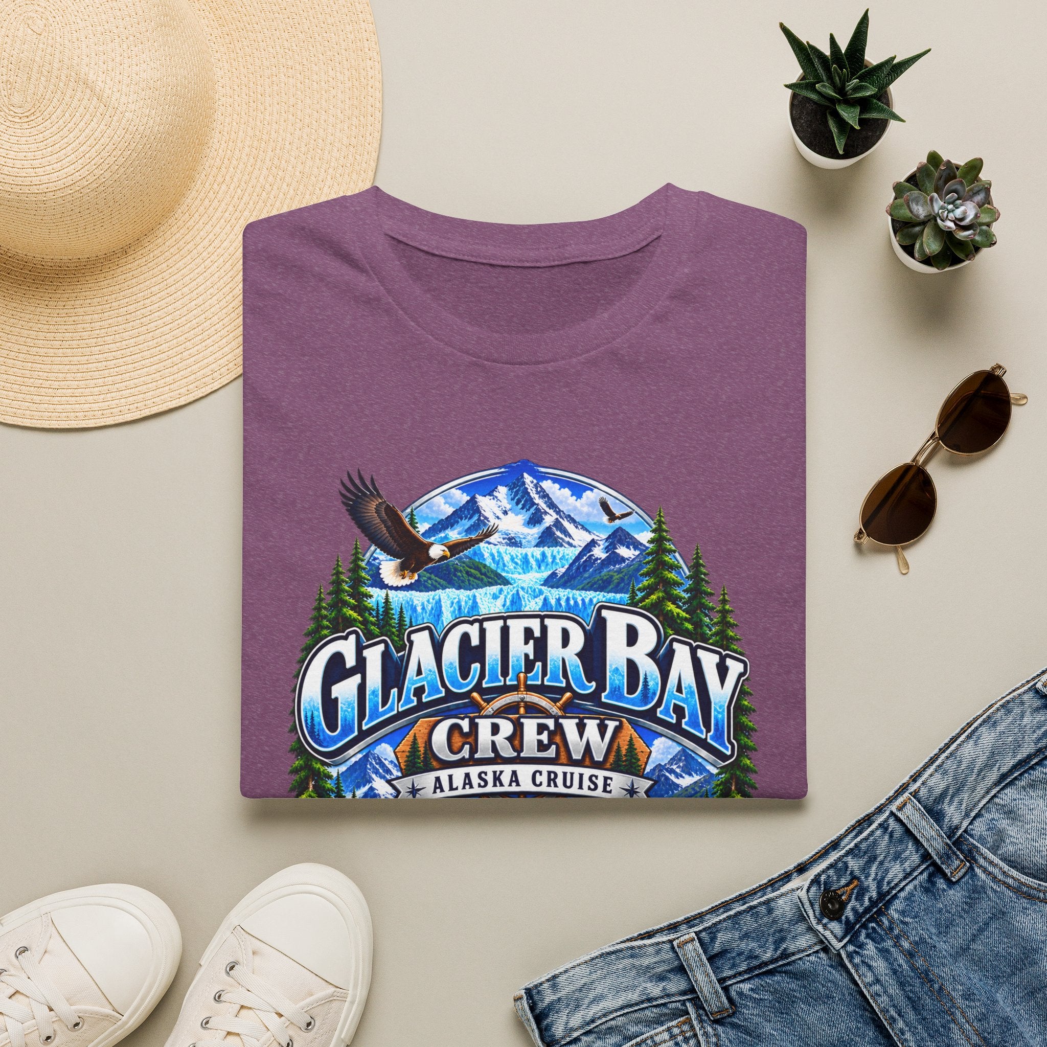 Custom Glacier Bay Alaska Cruise Tee
