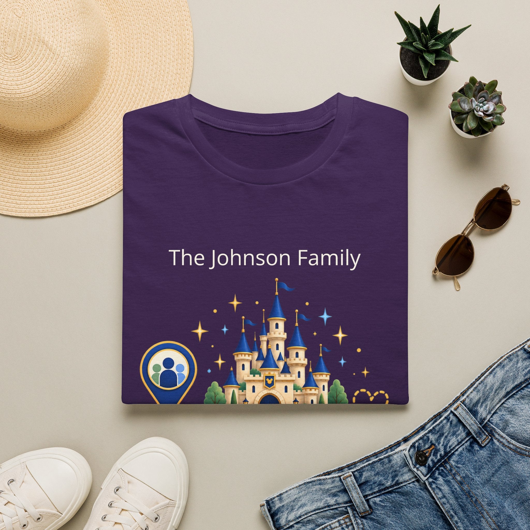 Custom Fairytale Adventure Tee (blue)