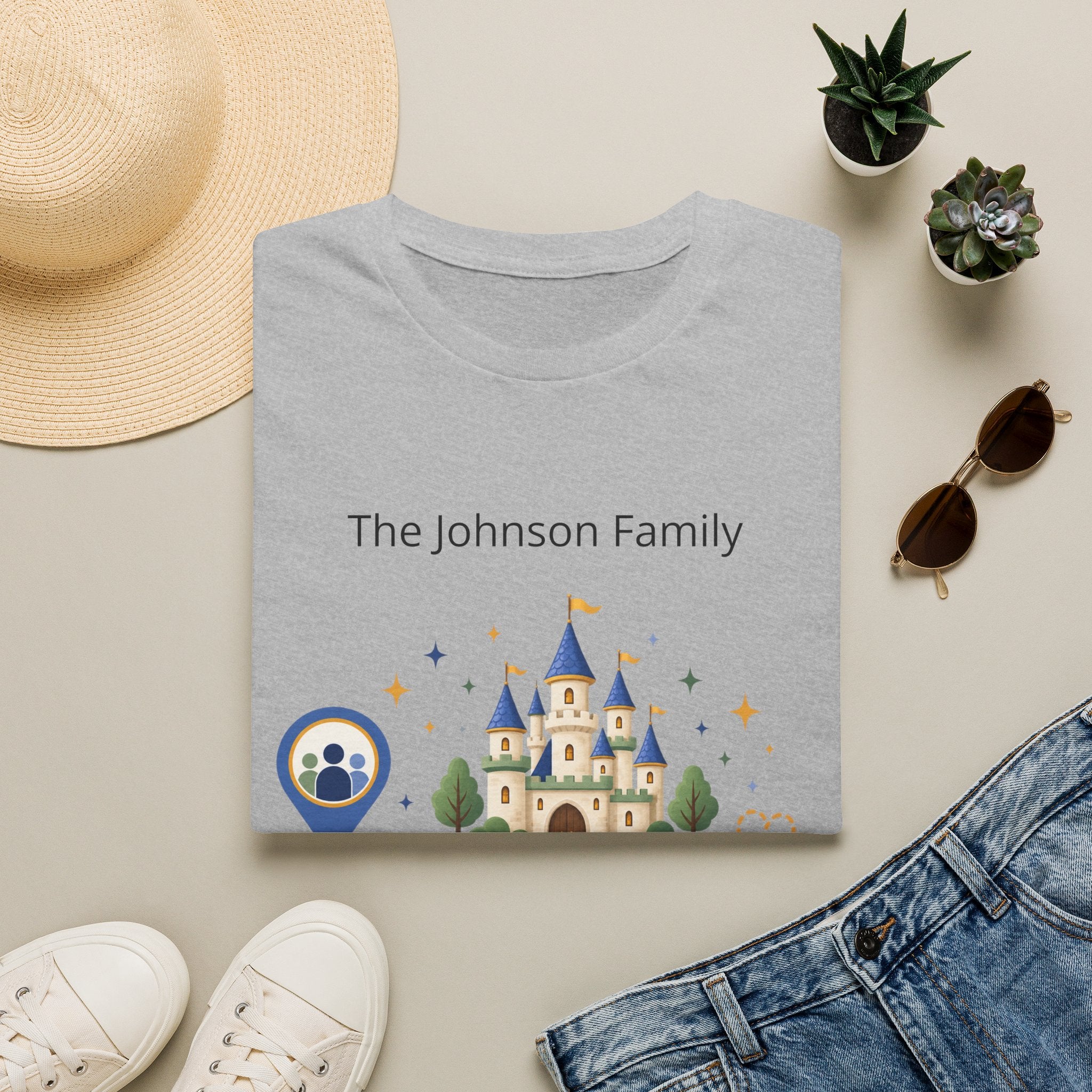Custom Fairytale Adventure Tee (blue)