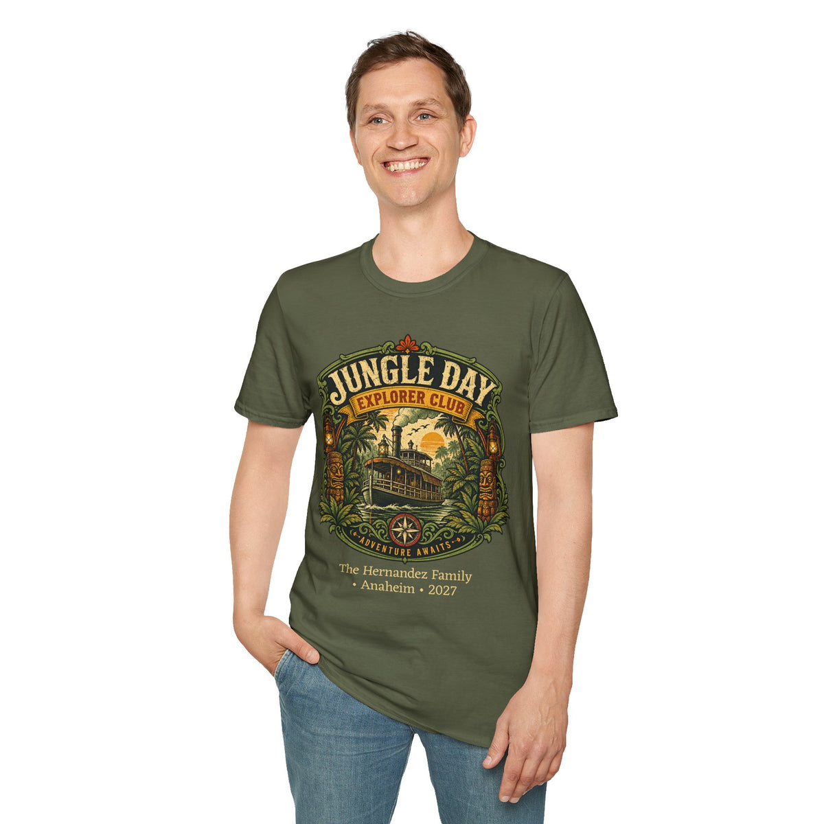 Jungle Day Explorer Club - Unisex Tee