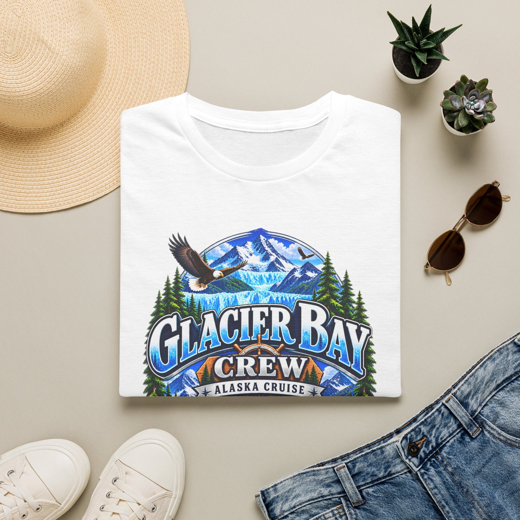 Custom Glacier Bay Alaska Cruise Tee